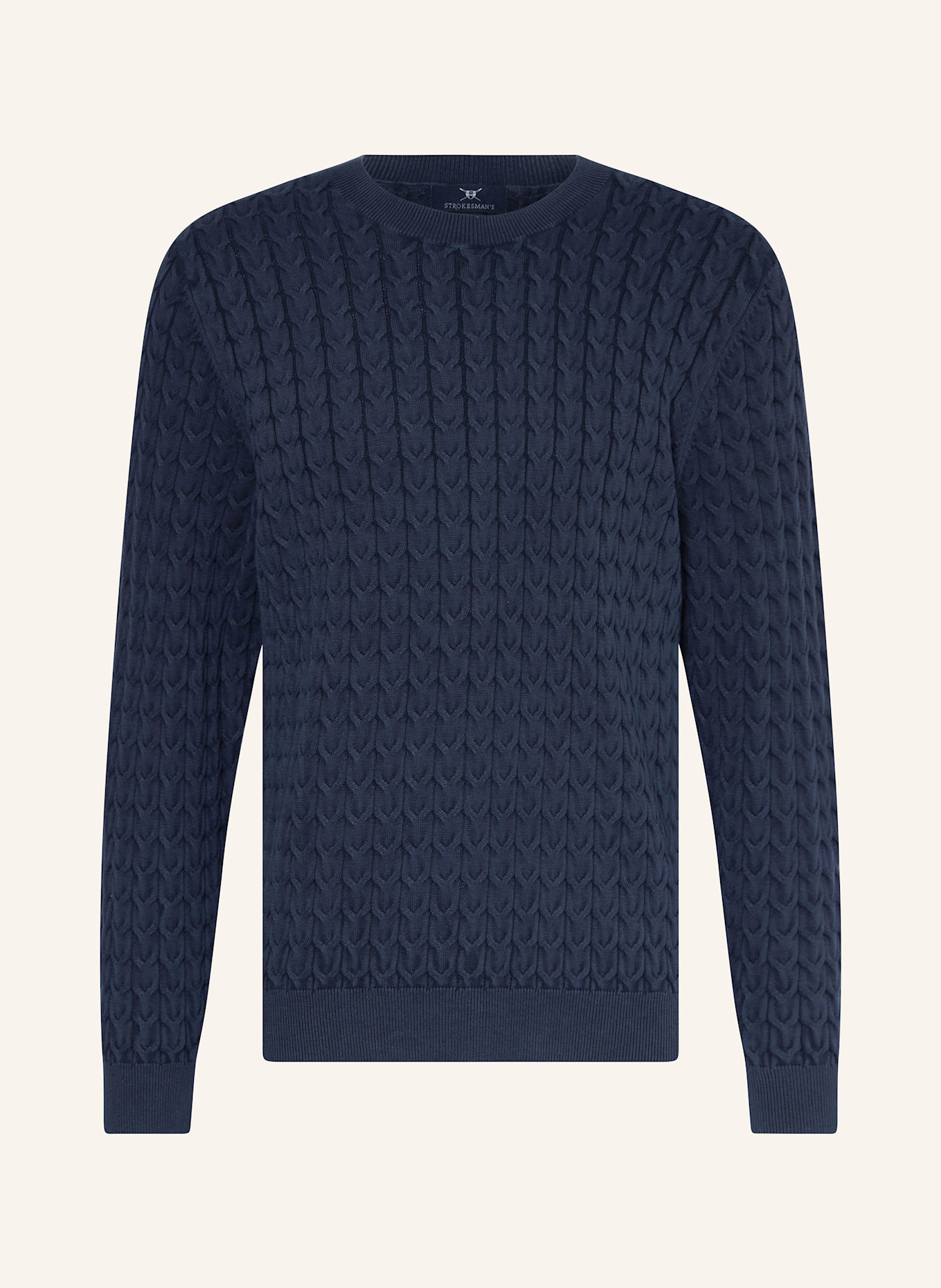 STROKESMAN'S Pullover: DUNKELBLAU