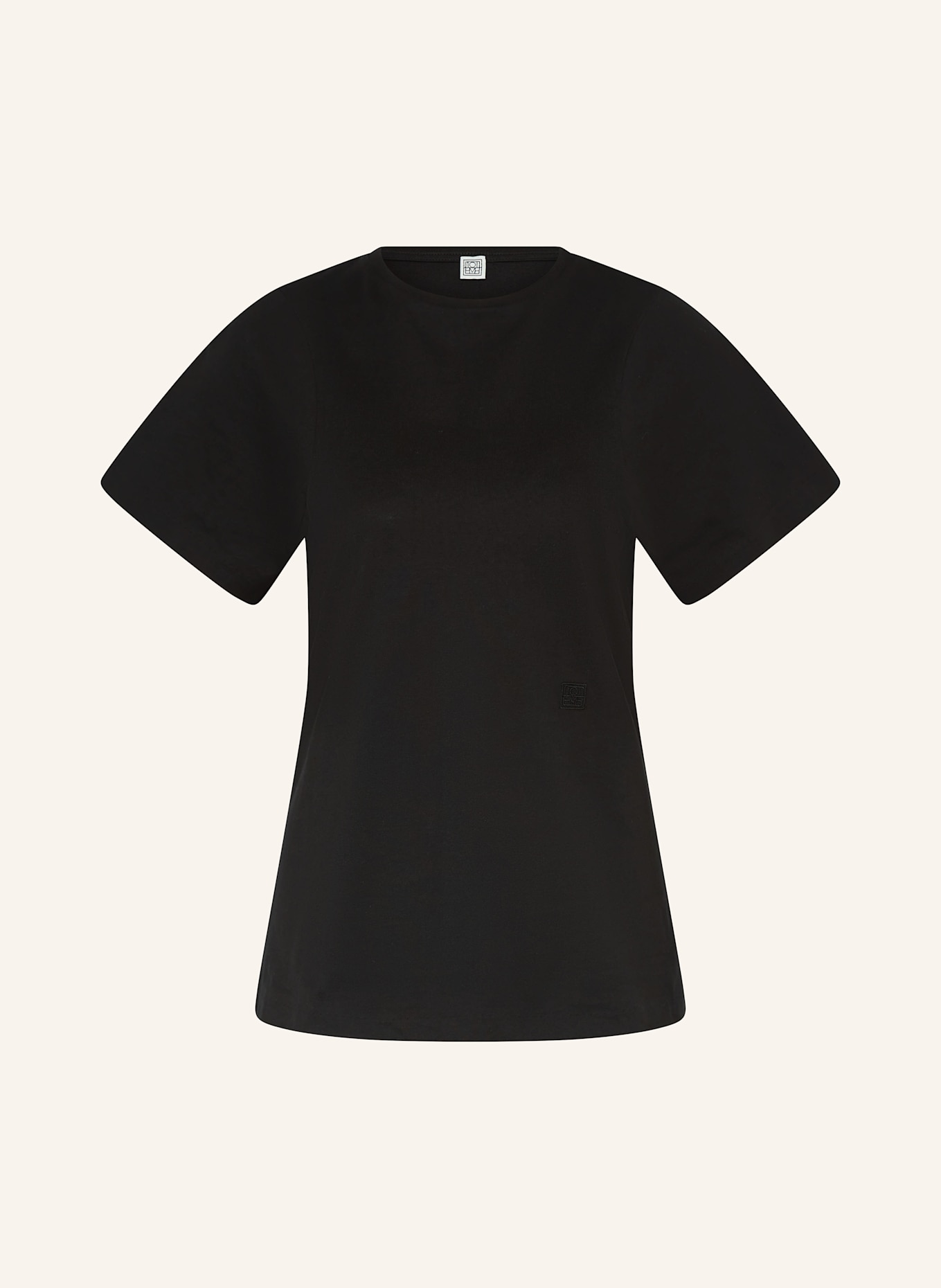 TOTEME T-shirt: BLACK