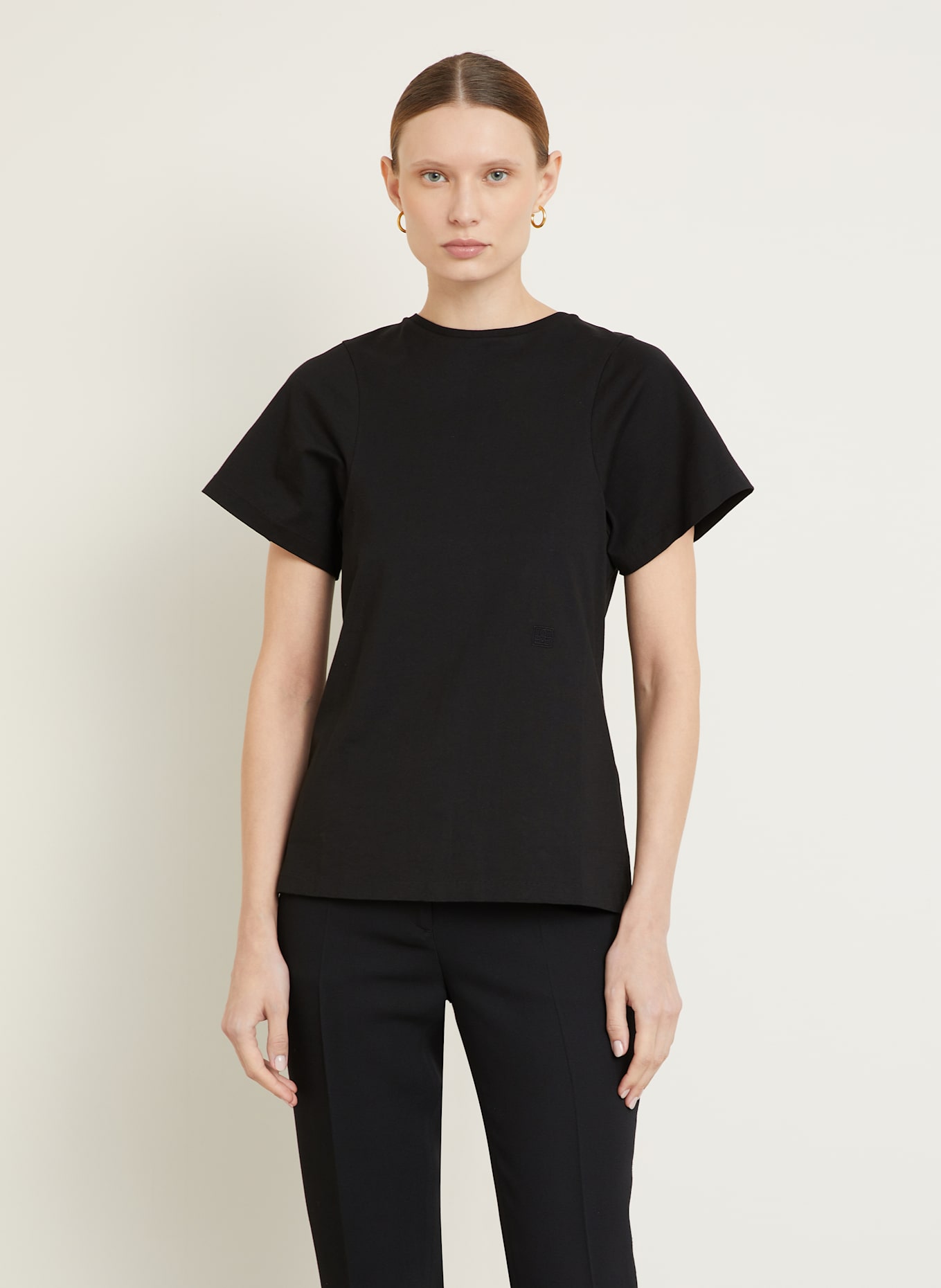 TOTEME T-shirt: BLACK