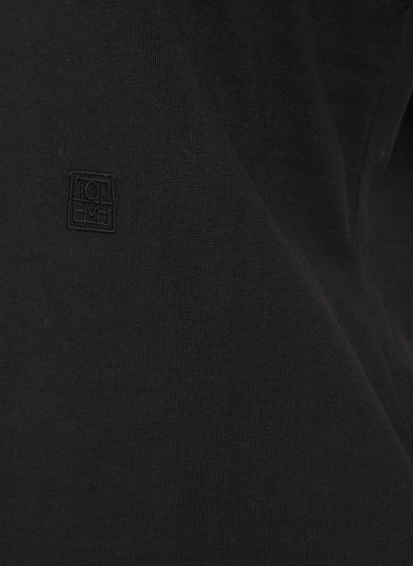 TOTEME T-shirt: BLACK