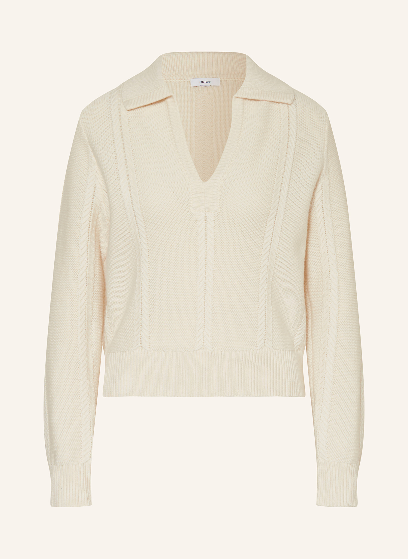 REISS Sweater in cream