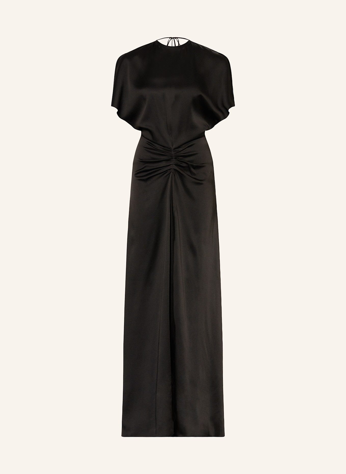 VICTORIA BECKHAM Cocktailkleid aus Satin: SCHWARZ