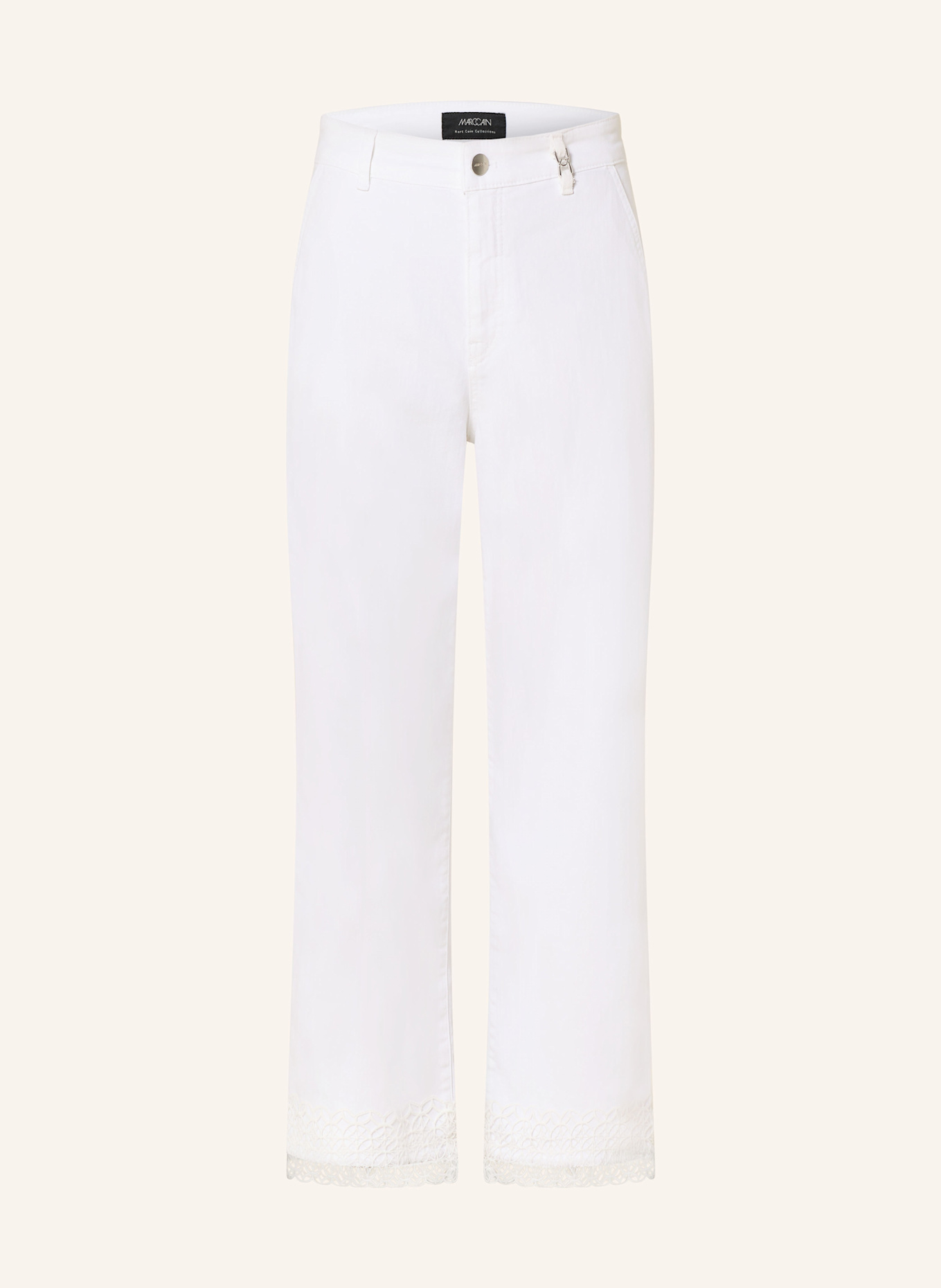 MARC CAIN Straight Jeans WIGAN: 100 WHITE