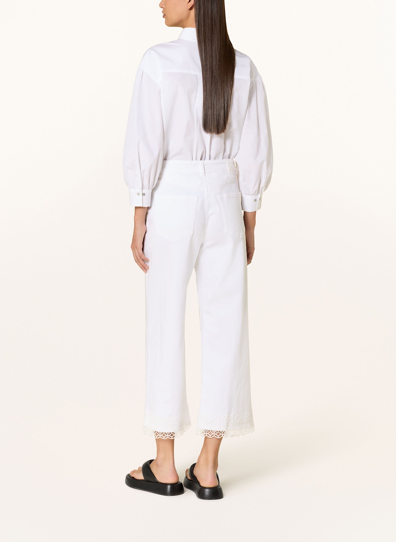 MARC CAIN Straight Jeans WIGAN: 100 WHITE