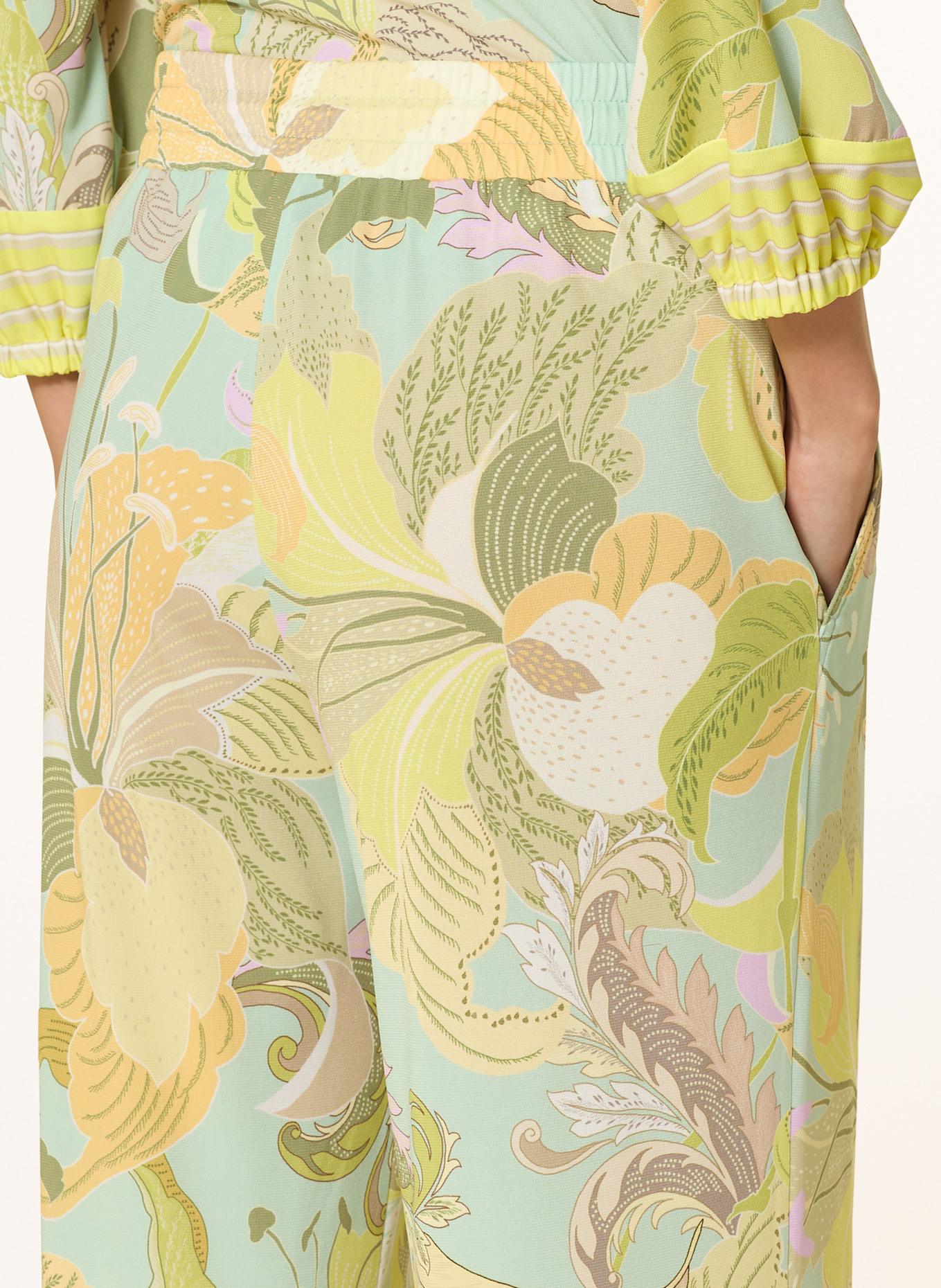 MARC CAIN Marlene kalhoty z žerzeje: 423 soft limeade