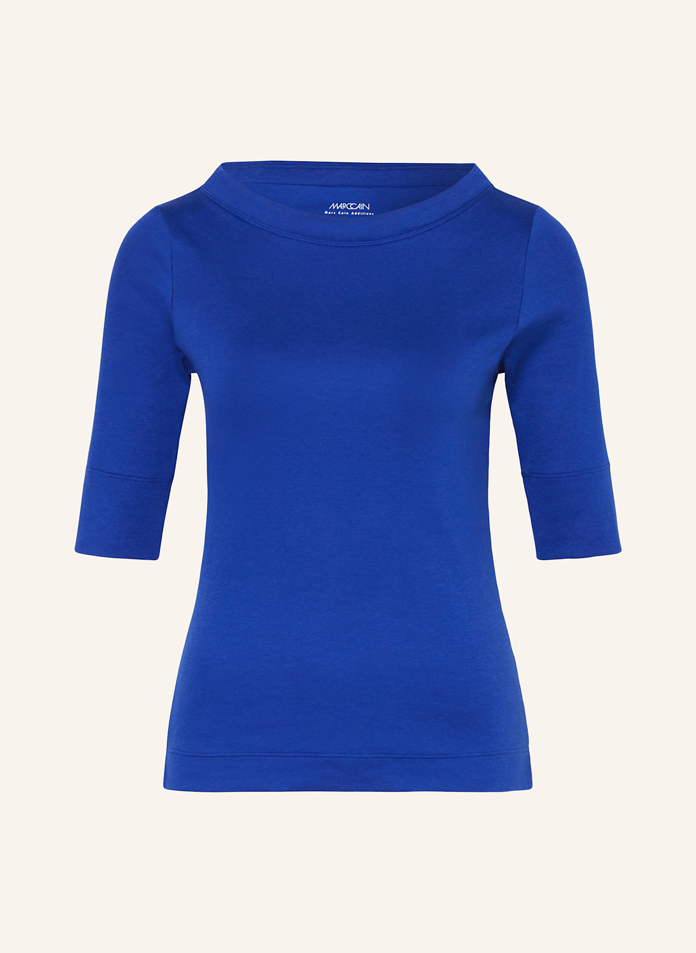 MARC CAIN Shirt mit 3/4-Arm: 368 deep royal blue