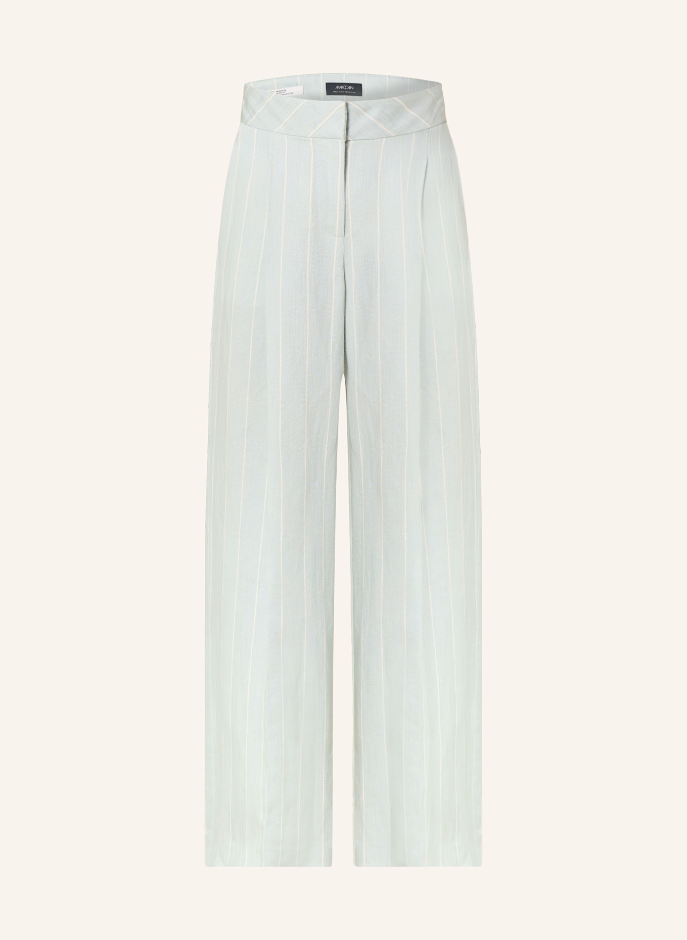 MARC CAIN Marlenehose mit Leinen: 504 breath