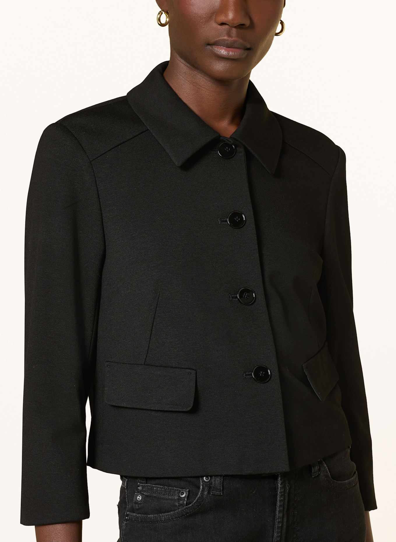 MARC CAIN Sweatjacke: 900 BLACK