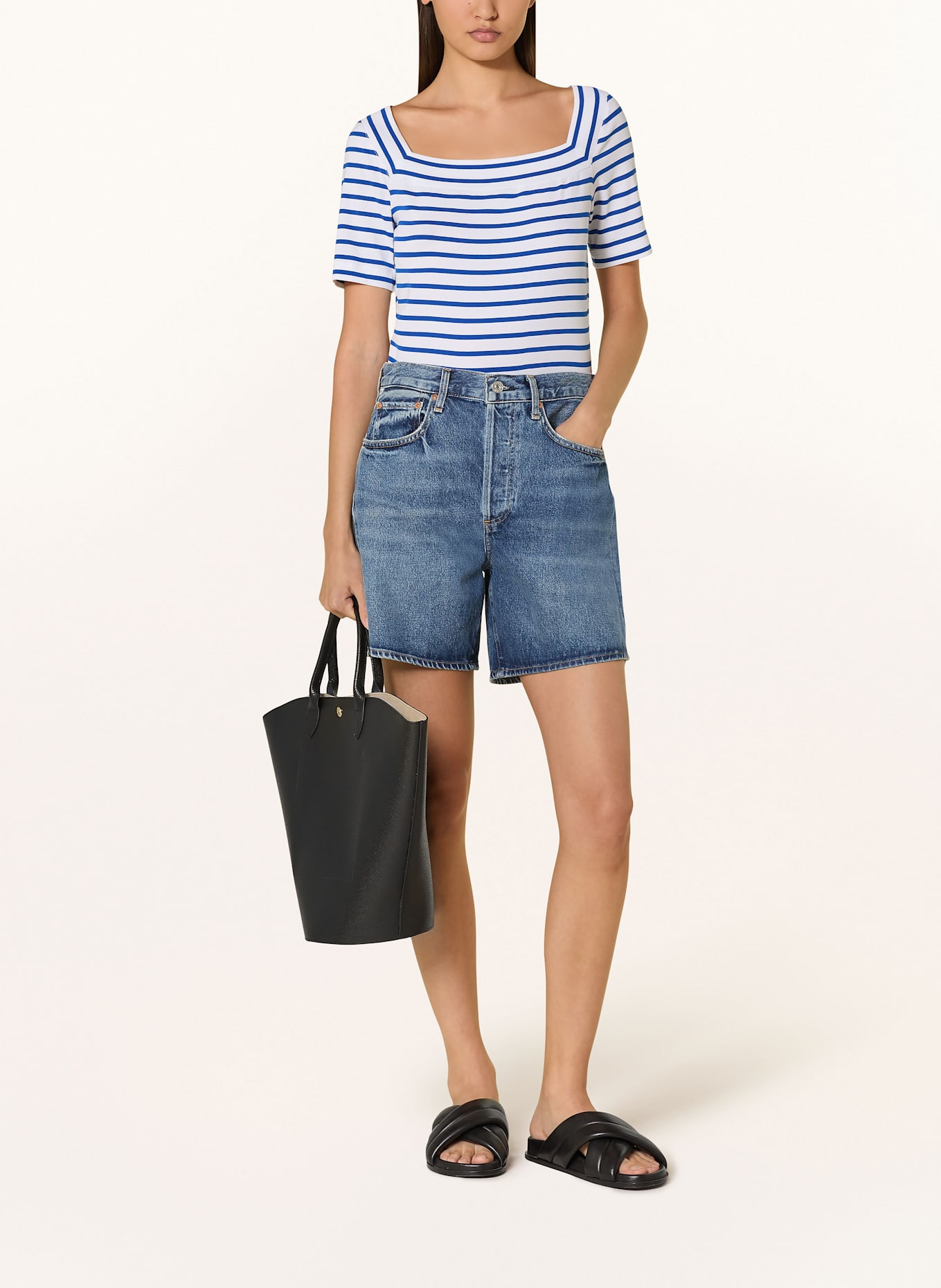 MARC CAIN T-shirt: 366 gentian