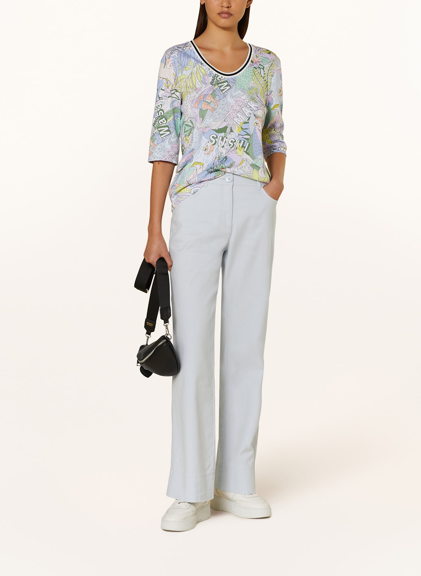 MARC CAIN T-shirt: 723 lavender macaron