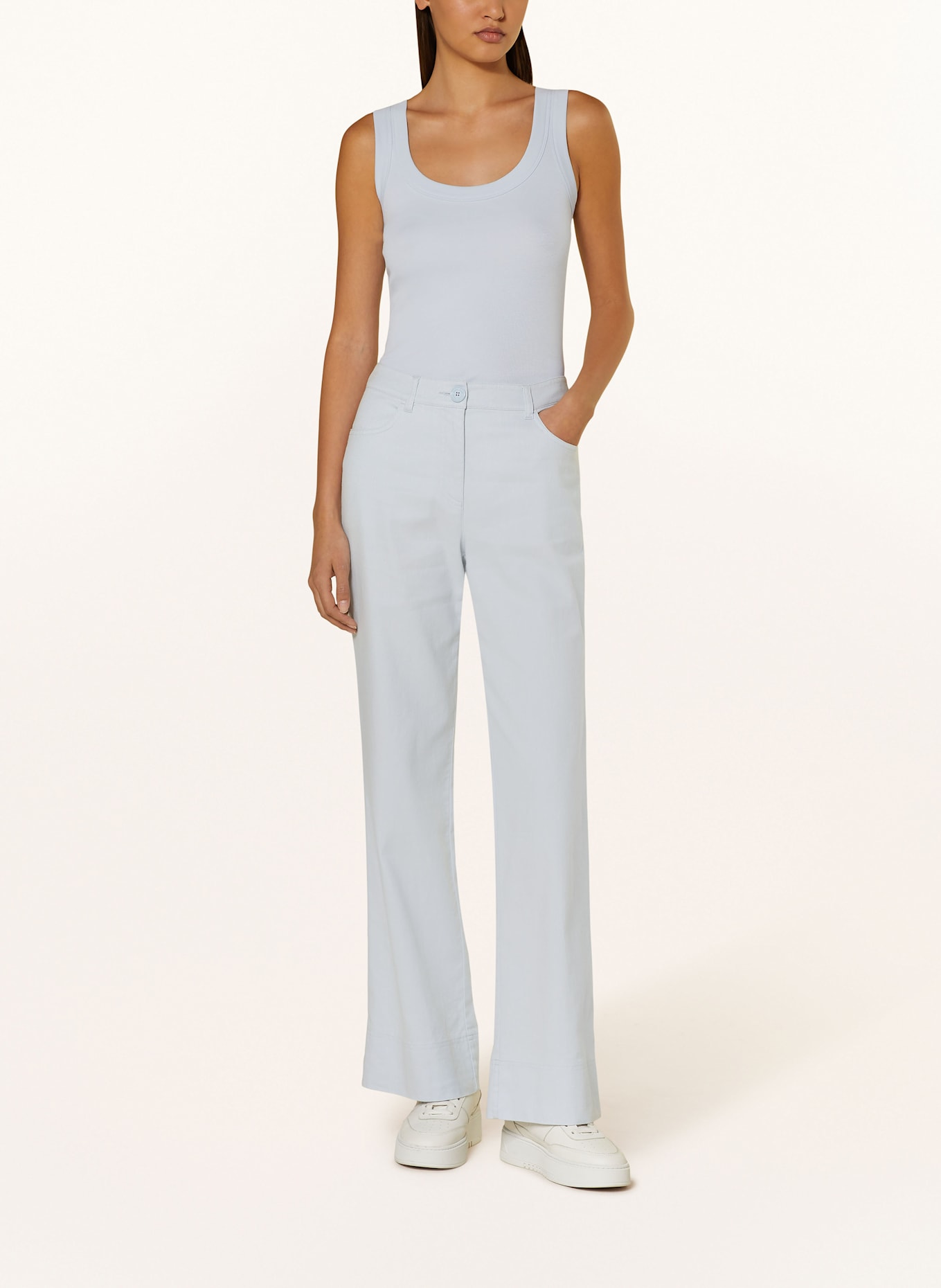 MARC CAIN Top: 313 soft sky blue