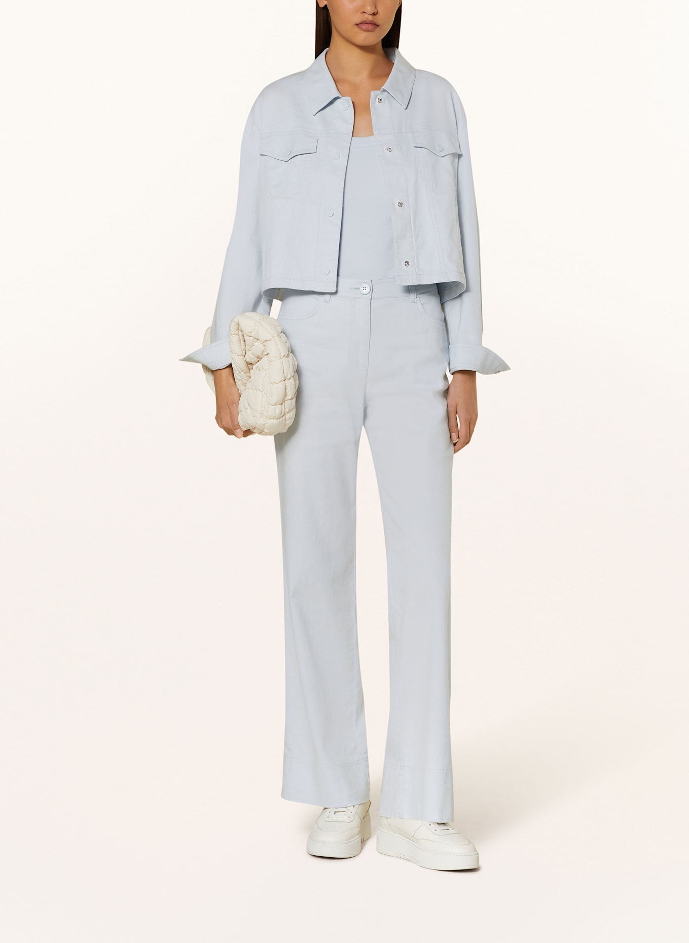 MARC CAIN Top: 313 soft sky blue