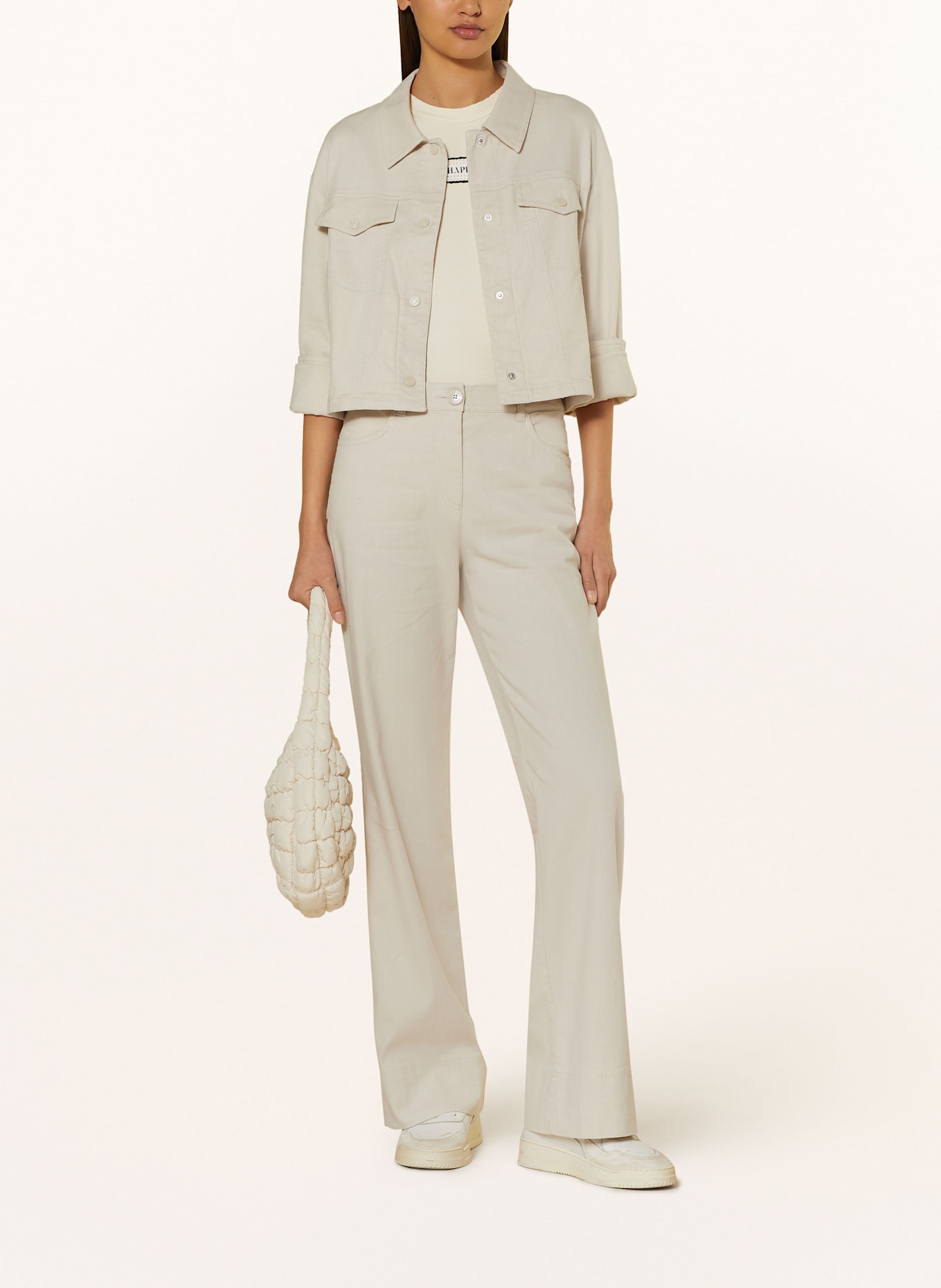 MARC CAIN Top: 113 powder cream