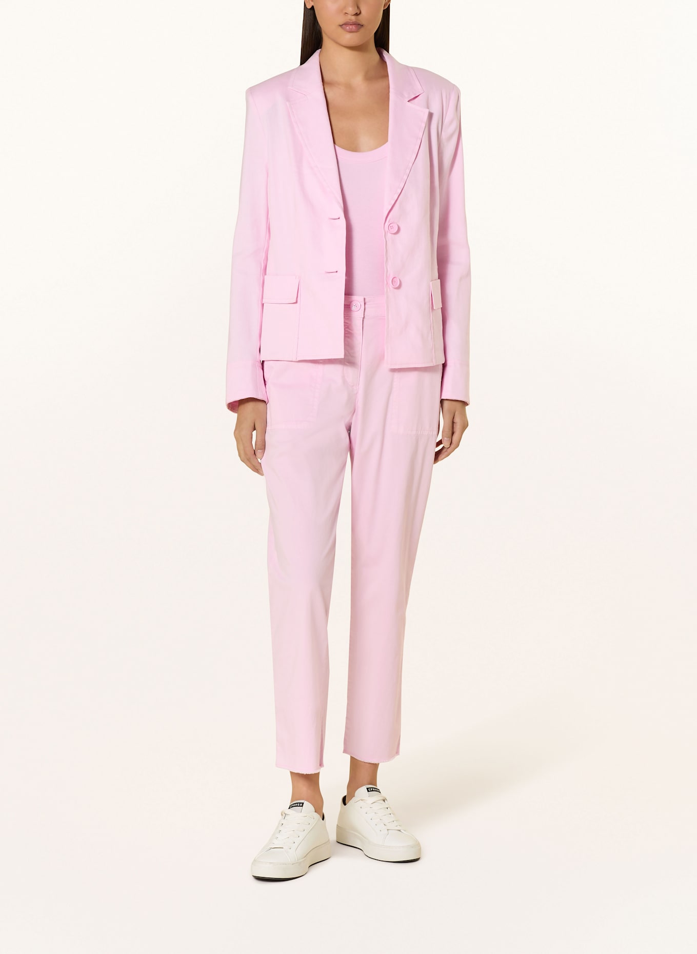 MARC CAIN Blazer mit Leinen: 258 fresh pink
