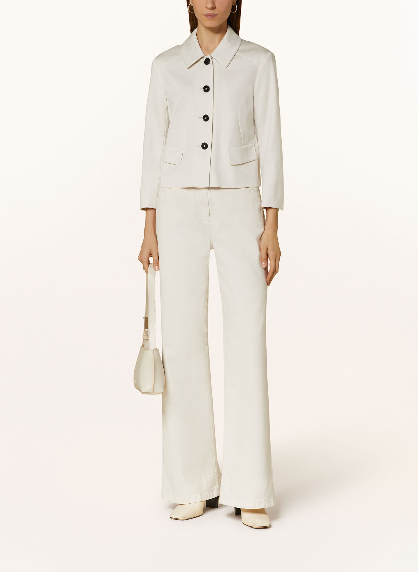 MARC CAIN Jerseyblazer: 182 smoke