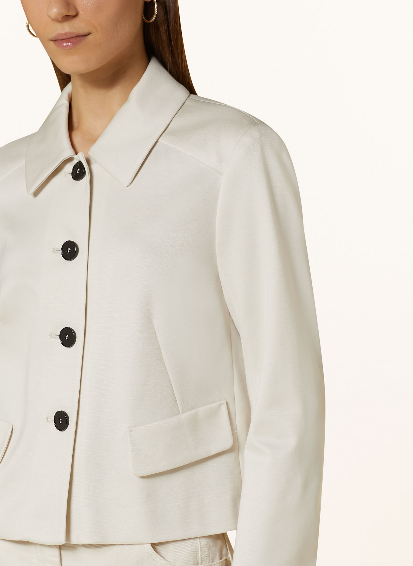 MARC CAIN Jerseyblazer: 182 smoke