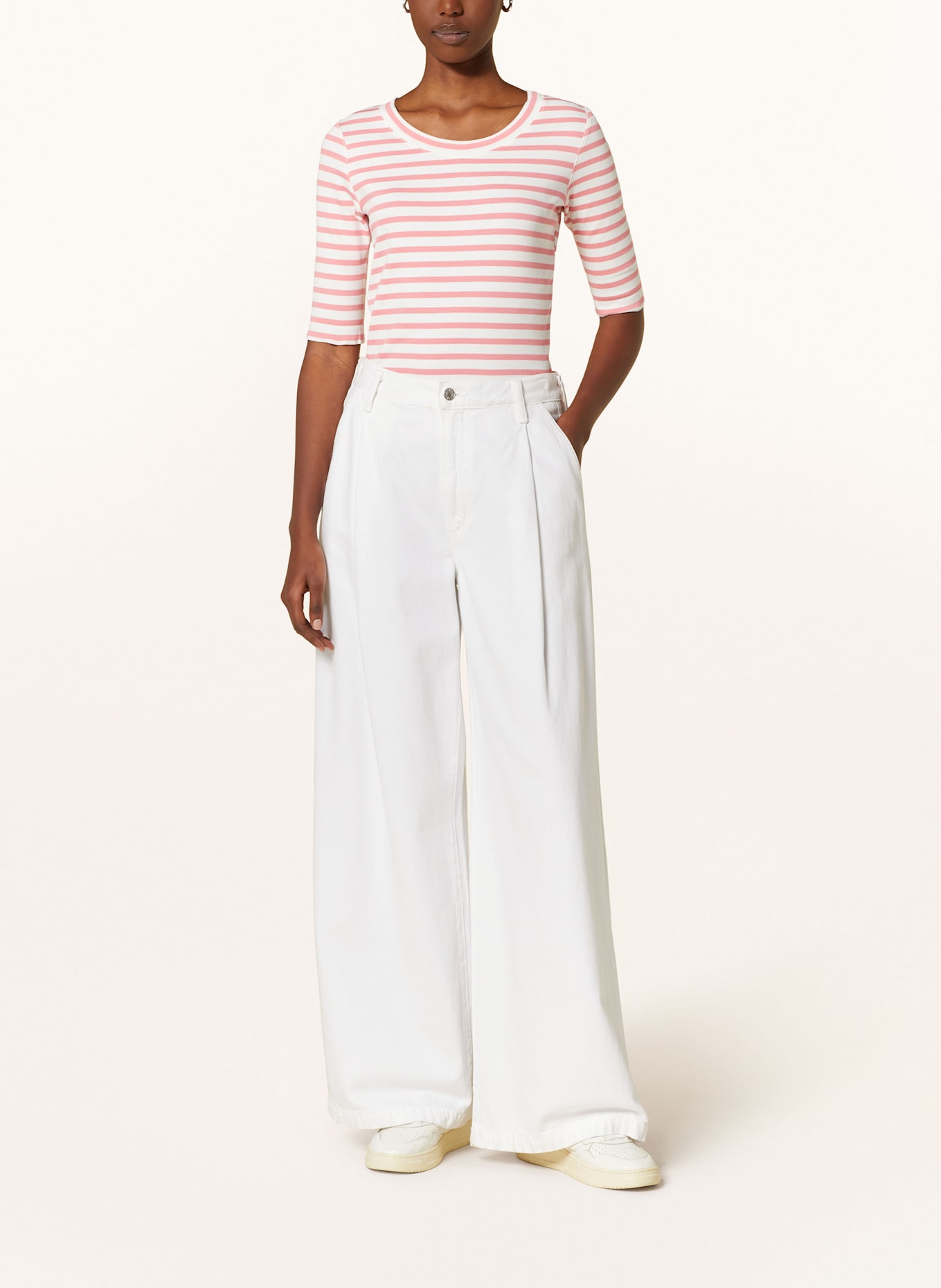 MARC CAIN Longsleeve mit 3/4-Arm: 236 bright candy pink