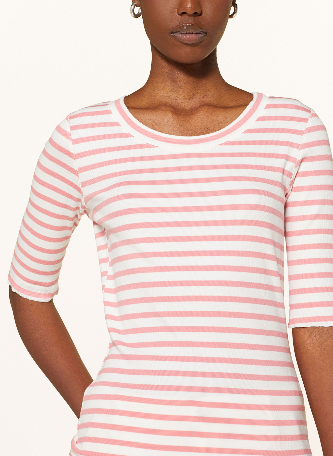 MARC CAIN Longsleeve mit 3/4-Arm: 236 bright candy pink