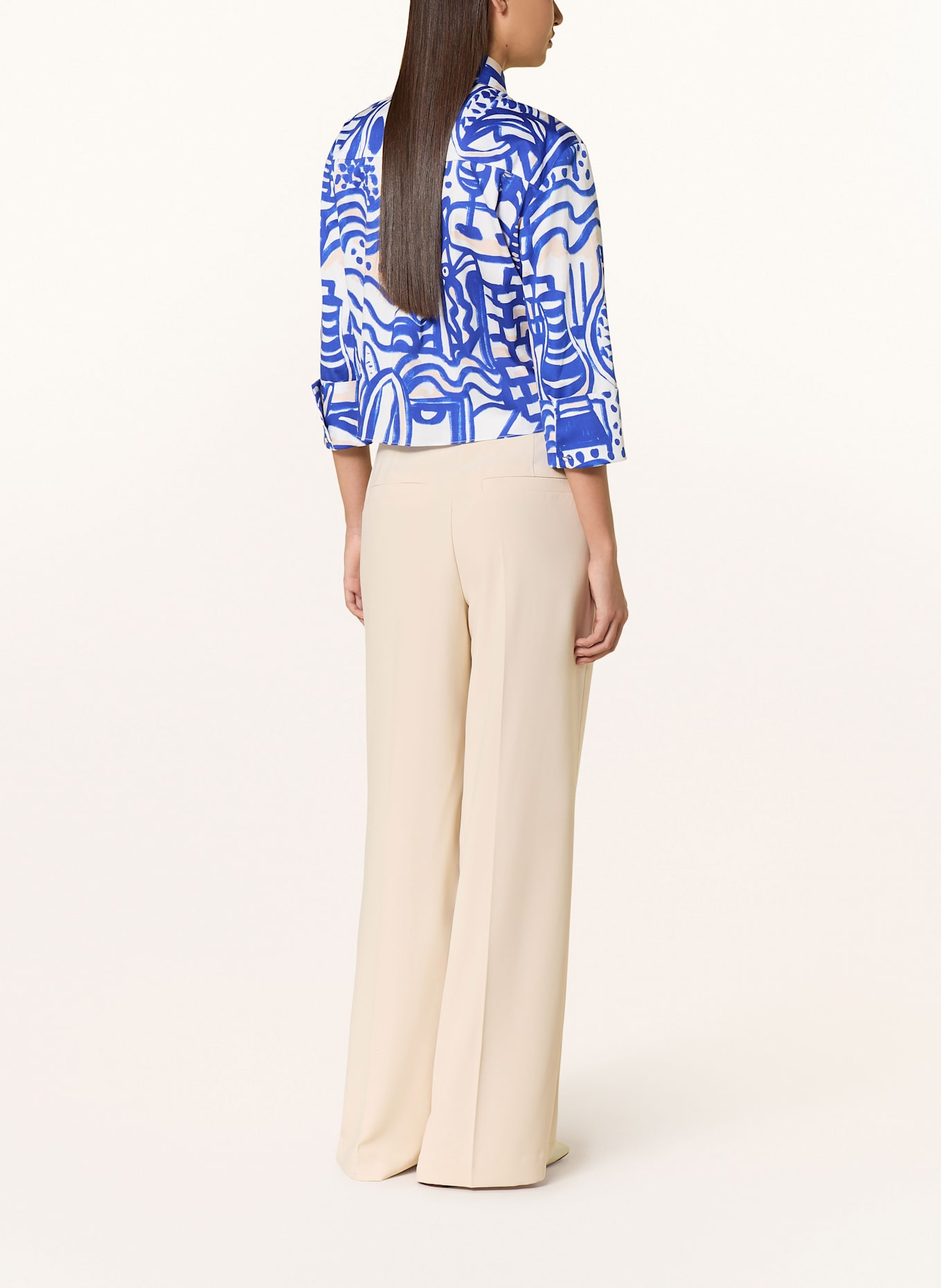 MARC CAIN Kalhoty paperbag WICHITA: 137 bright sandstone