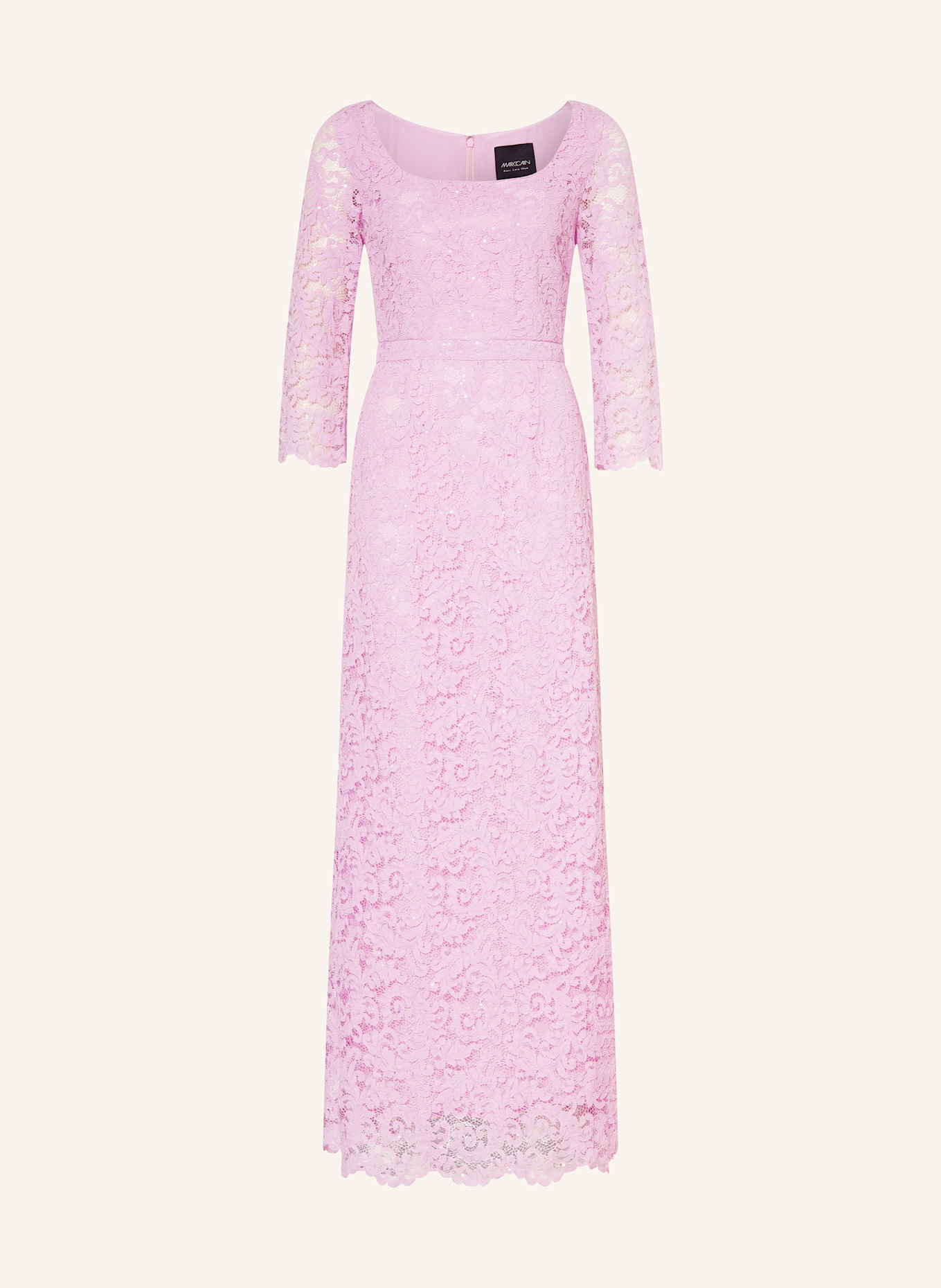 MARC CAIN Večerní šaty s 3/4 rukávem: 707 deep lavender