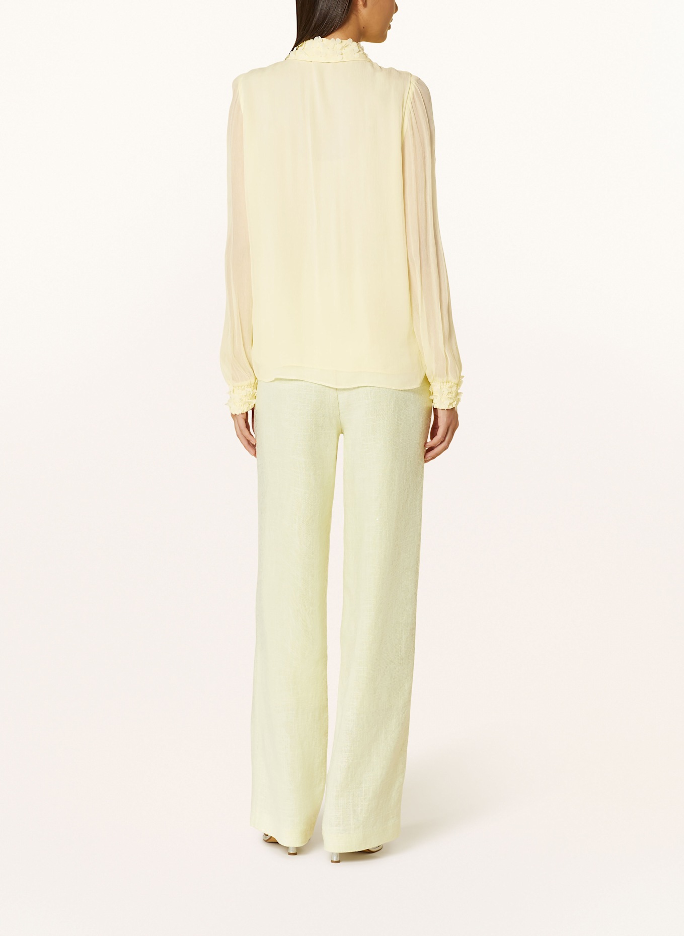 MARC CAIN Shirt blouse: 405 bright vanilla