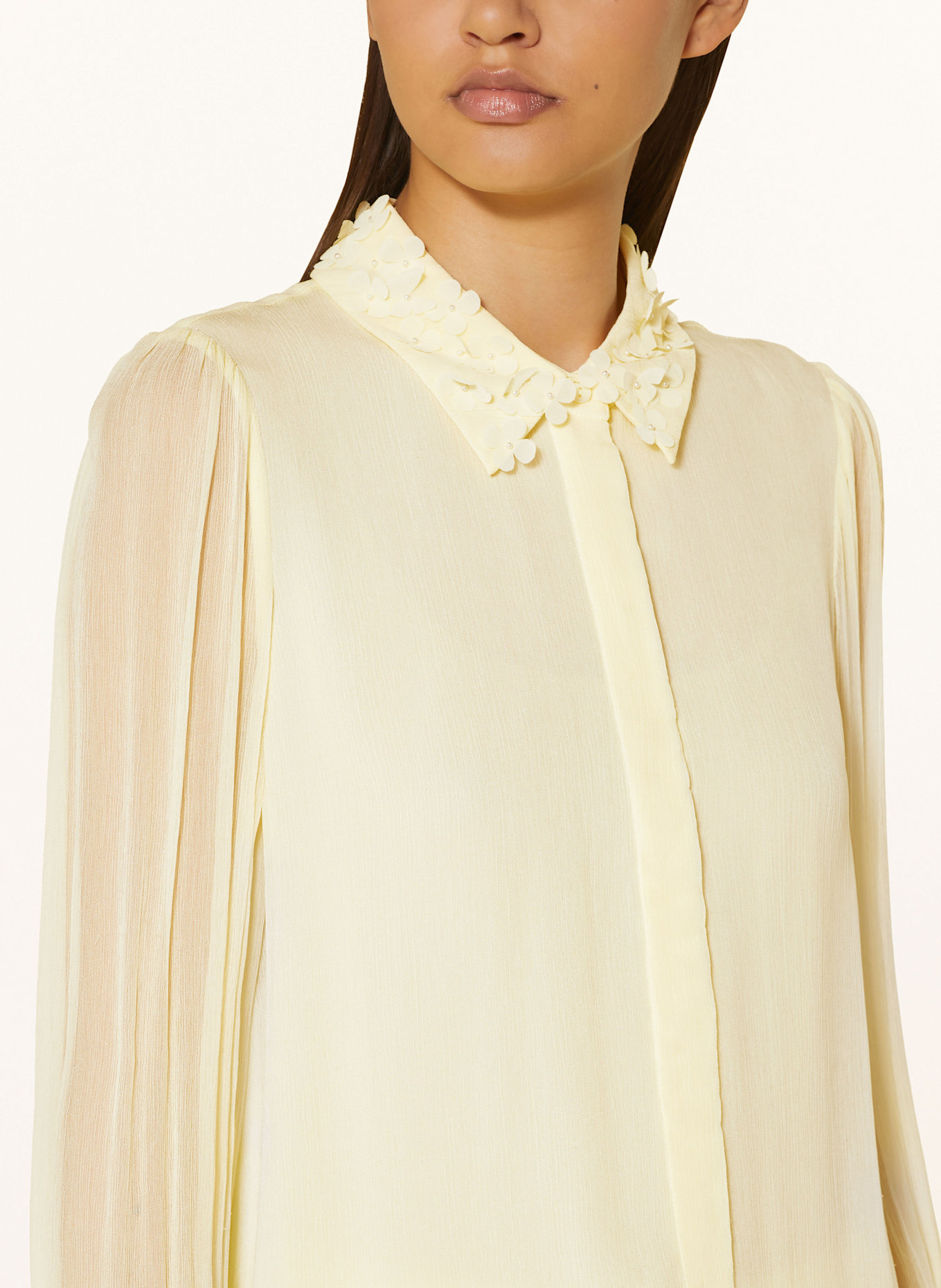 MARC CAIN Shirt blouse: 405 bright vanilla