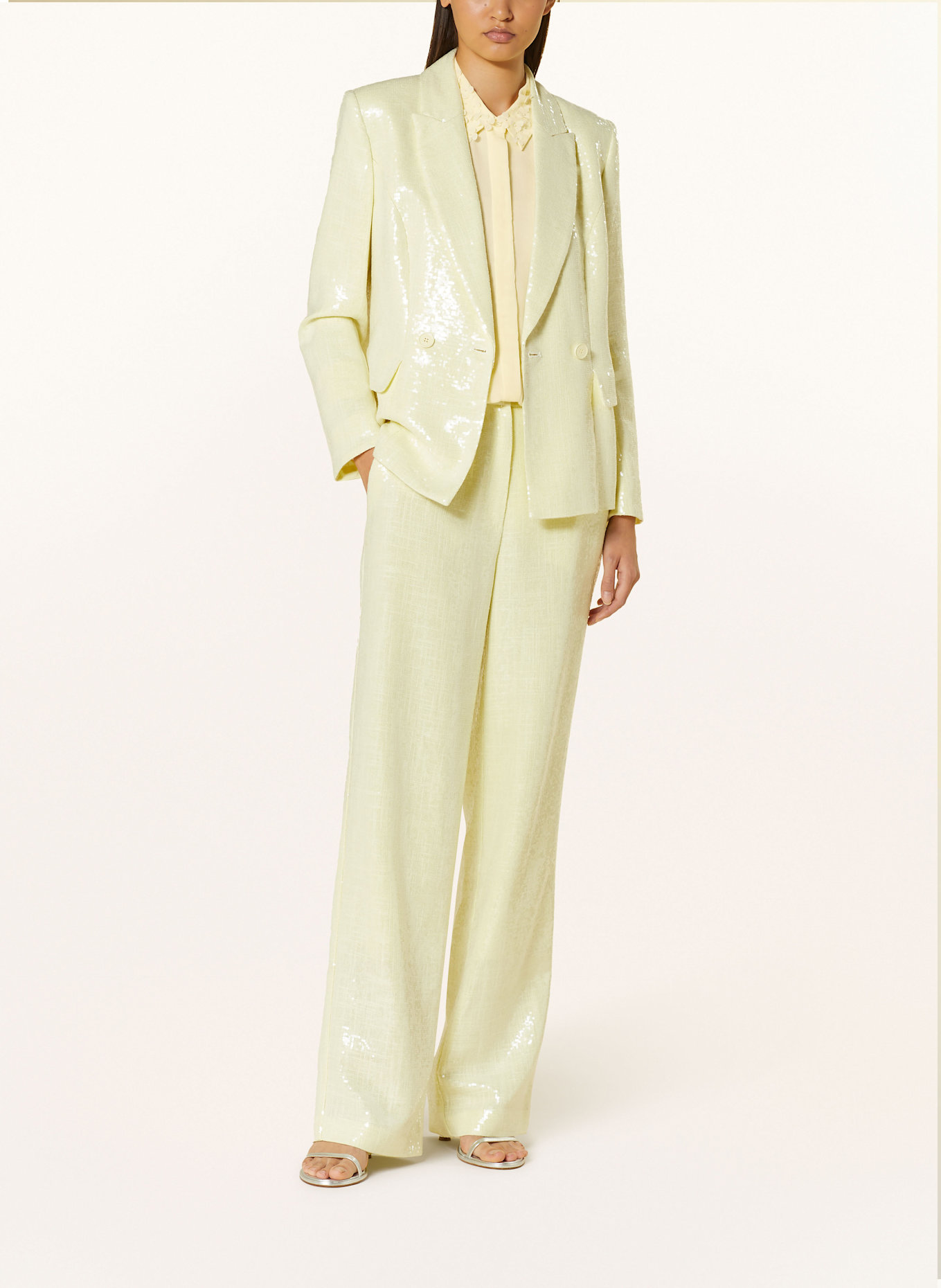 MARC CAIN Shirt blouse: 405 bright vanilla