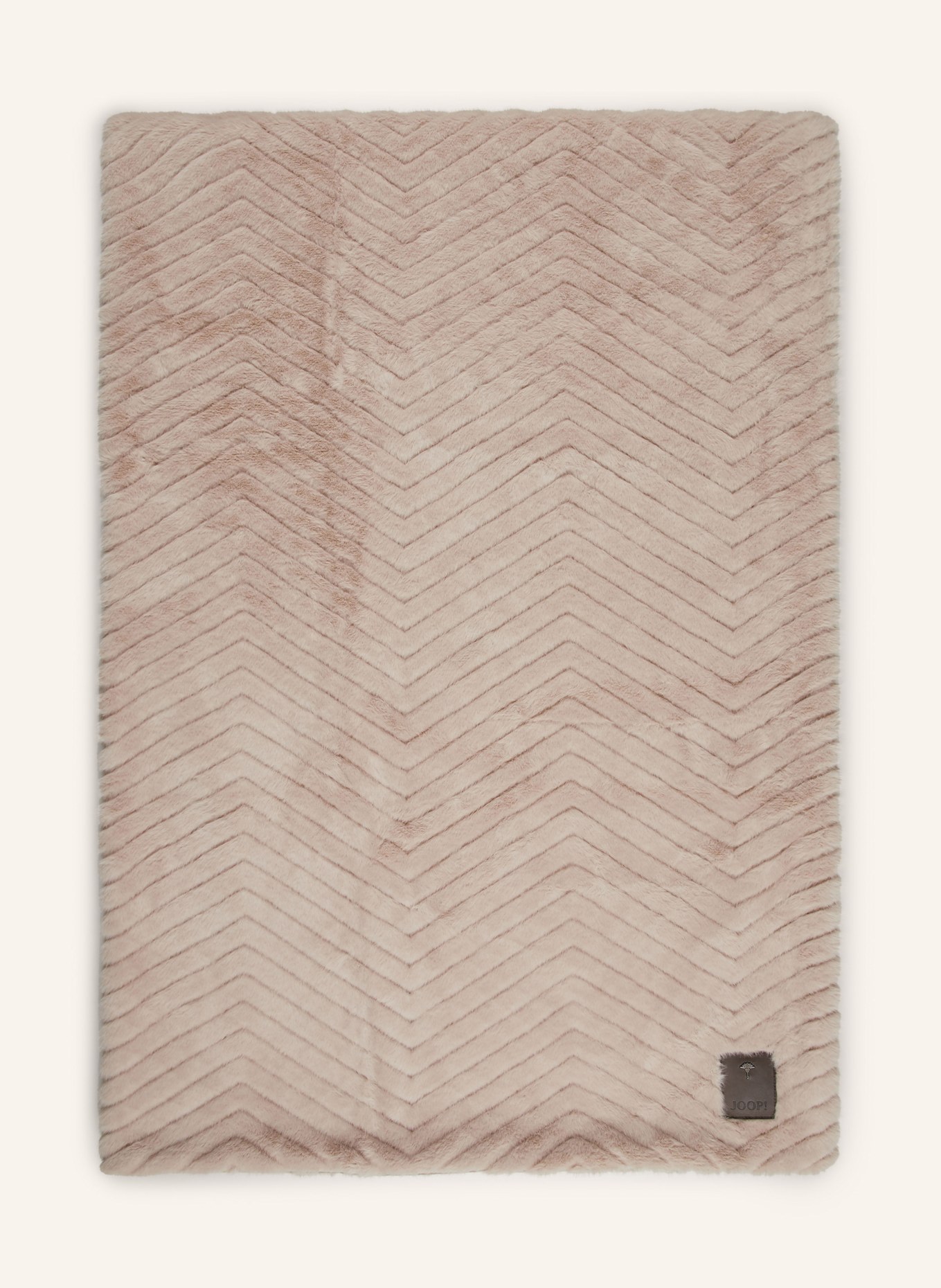 JOOP! Pled ze sztucznego futra J!ELEGANT: SZARY