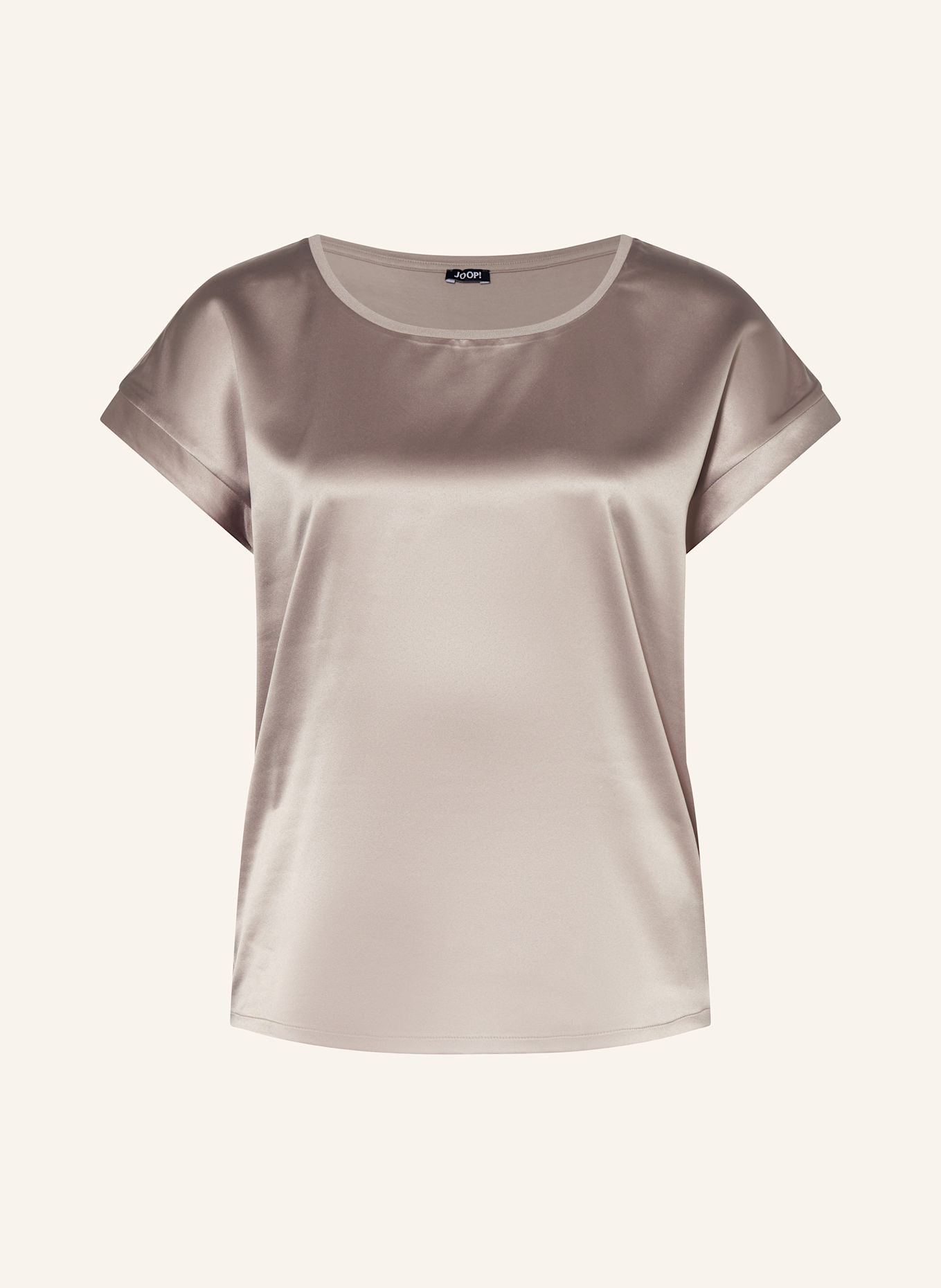 JOOP! Blusenshirt TAILA im Materialmix: BEIGE