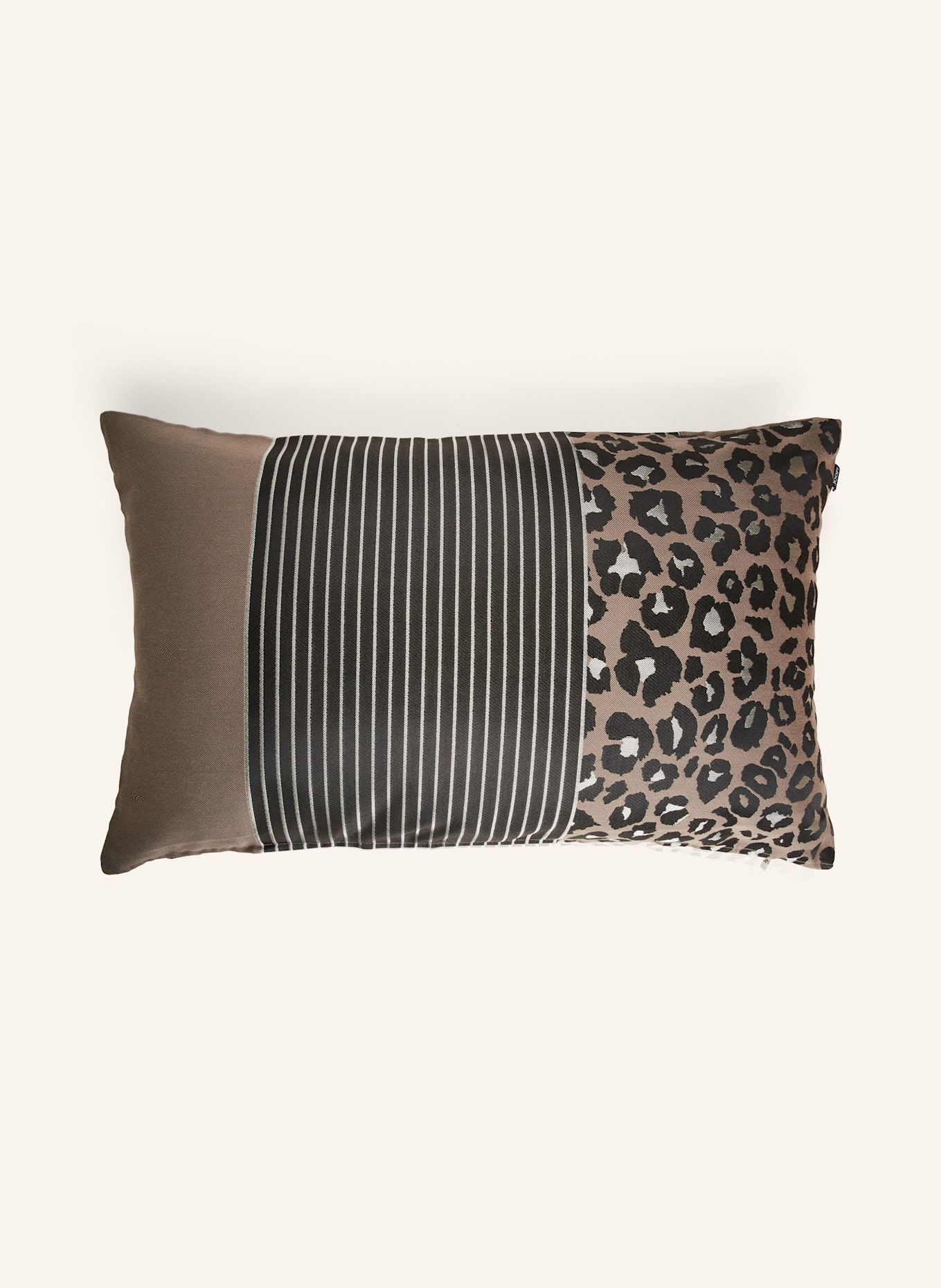 JOOP! Decokussenhoes J!LEO: BRUIN / MARRON FONCÉ