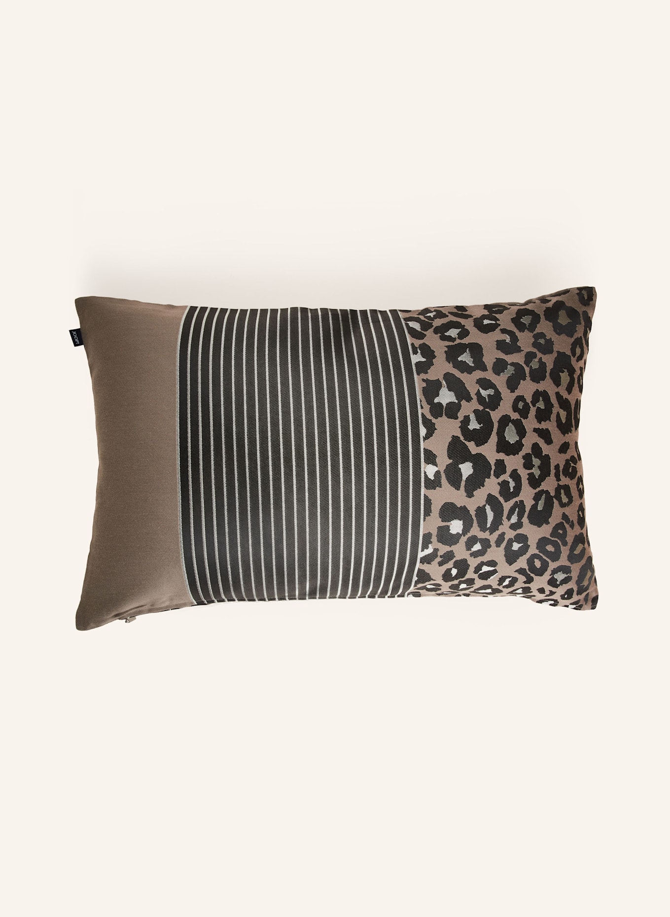 JOOP! Decokussenhoes J!LEO: BRUIN / MARRON FONCÉ