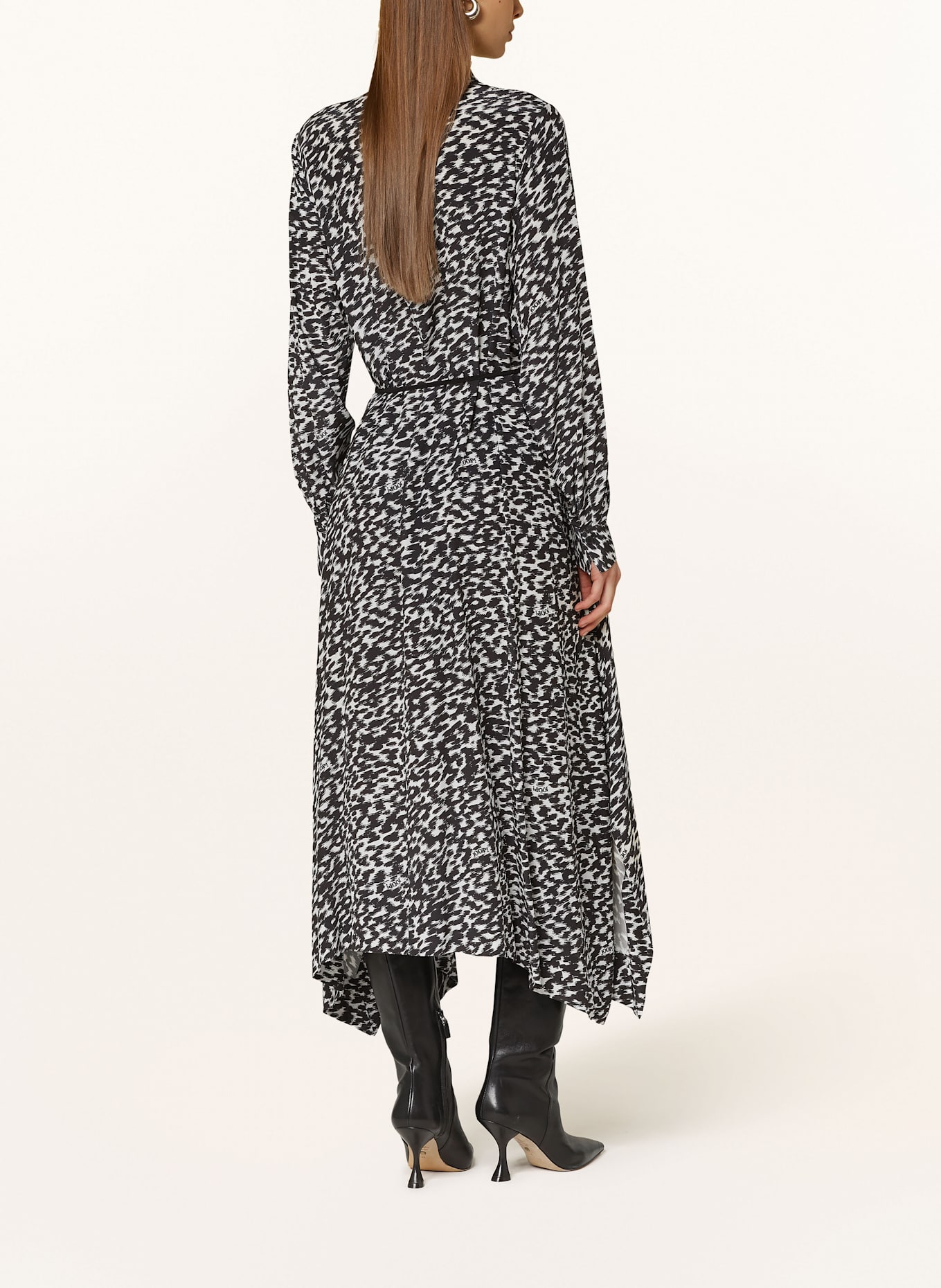 JOOP! Kleid DEFNE: BEIGE/ SCHWARZ