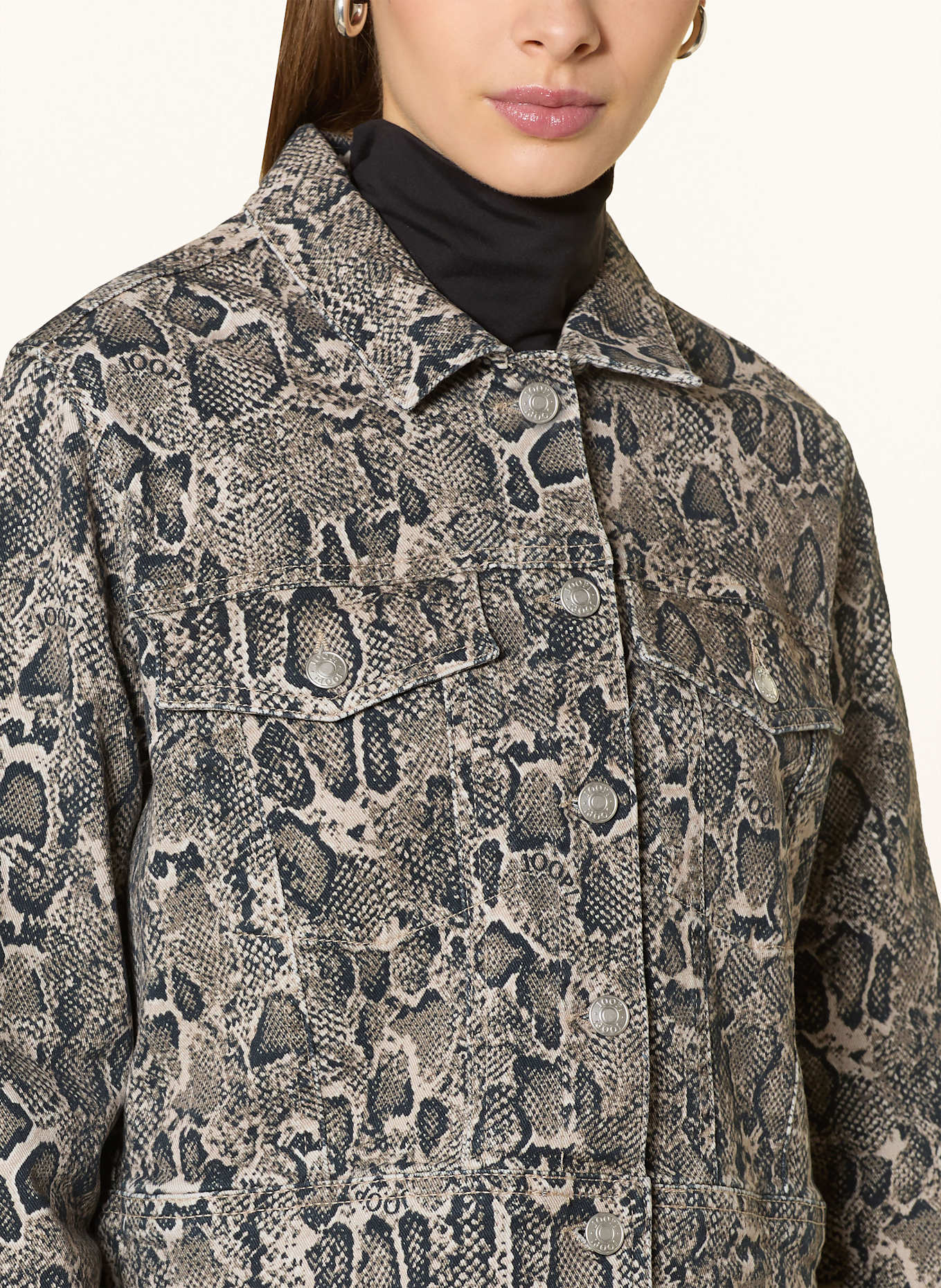 JOOP! Jeansjacke: HELLBRAUN/ BRAUN/ SCHWARZ