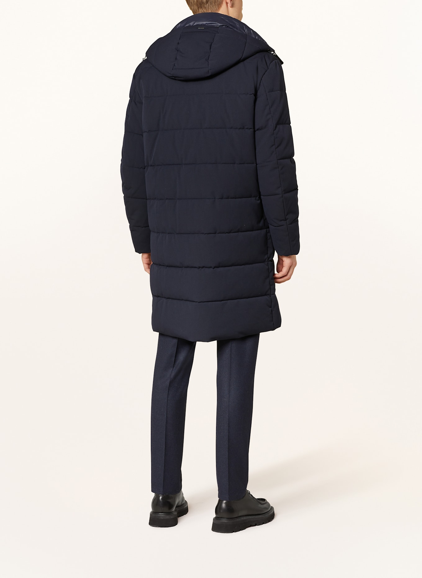JOOP! Steppmantel WINSTEN: DUNKELBLAU