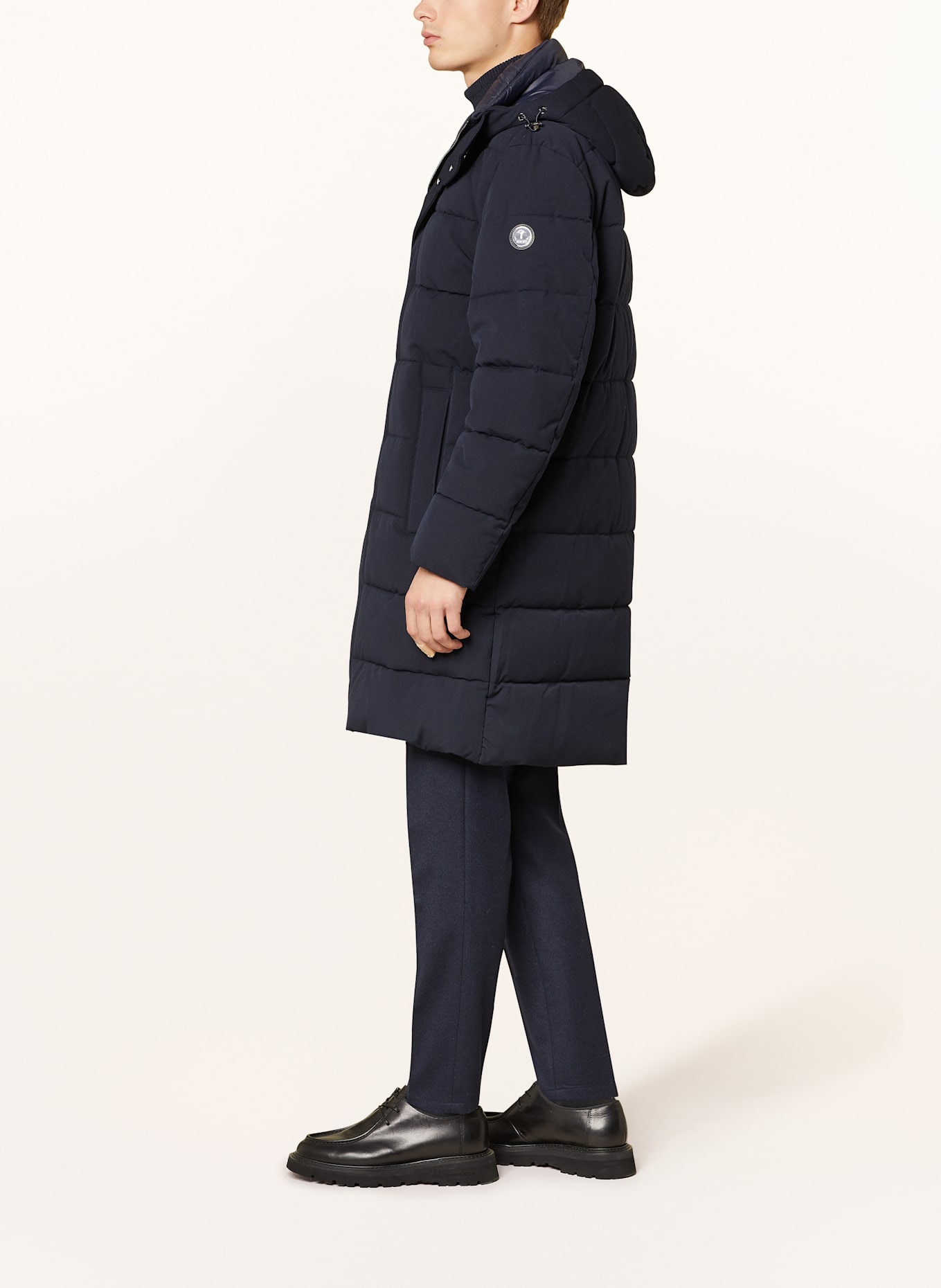 JOOP! Steppmantel WINSTEN: DUNKELBLAU