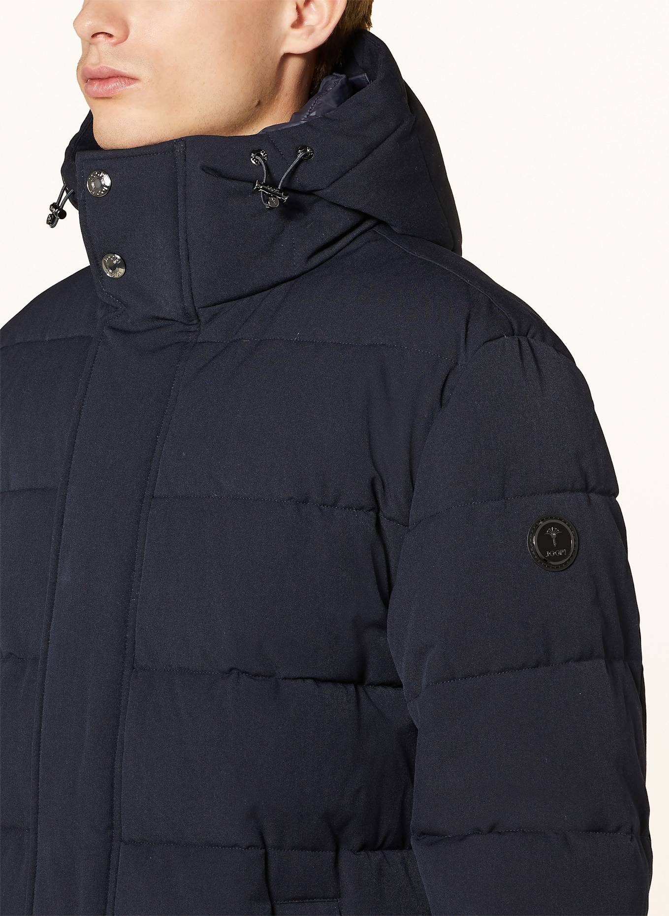 JOOP! Steppmantel WINSTEN: DUNKELBLAU