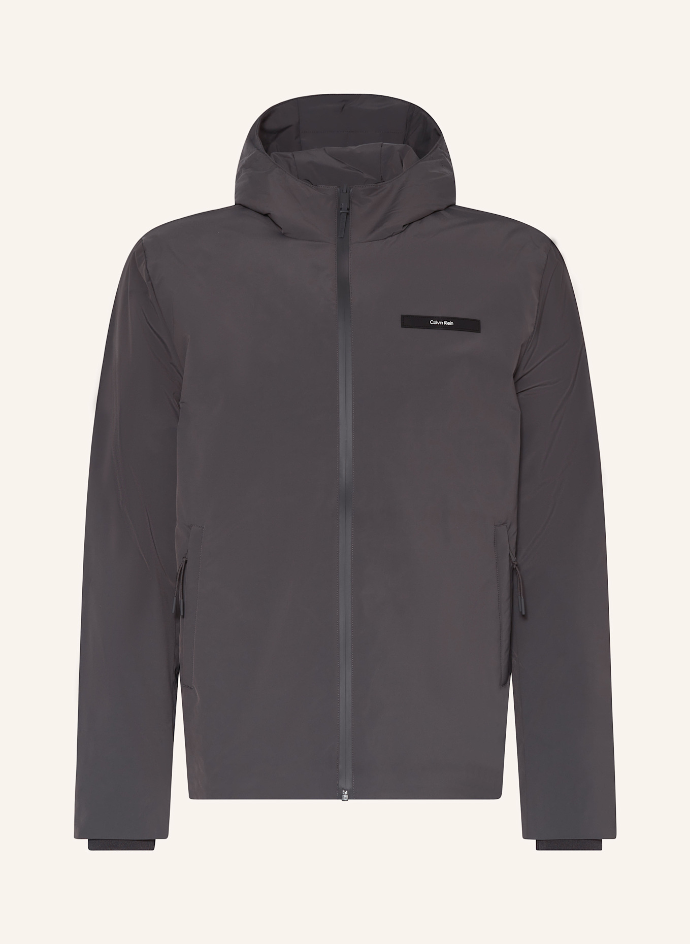 calvin Vinho Klein Quilted jacket: DARK GRAY
