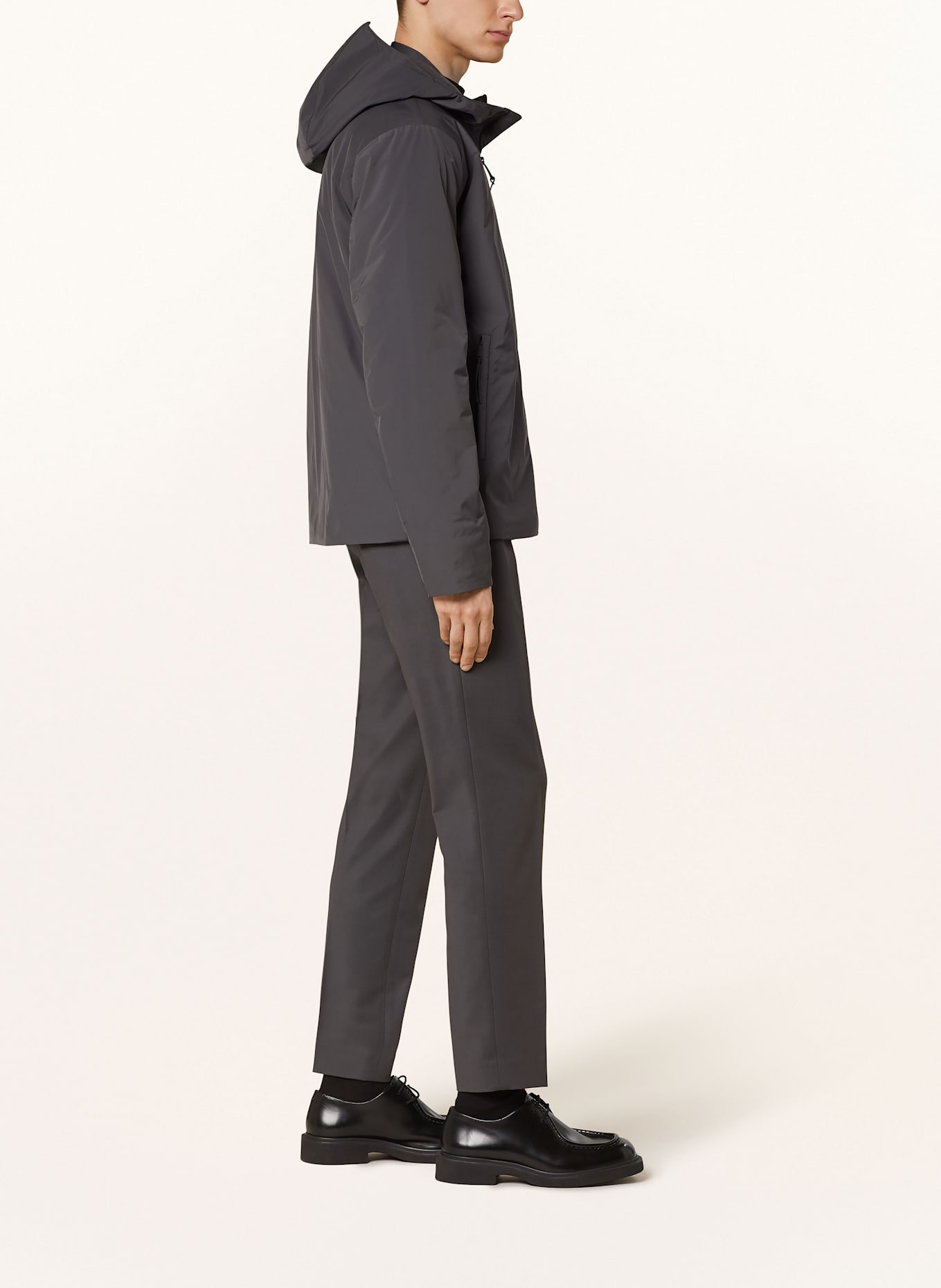 calvin Vinho Klein Quilted jacket: DARK GRAY