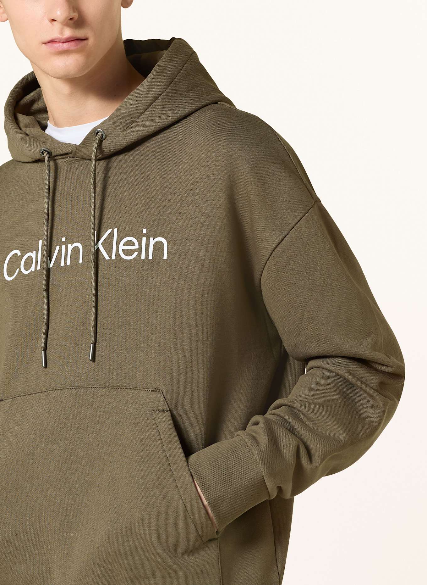 Calvin Klein Hoodie: KHAKI
