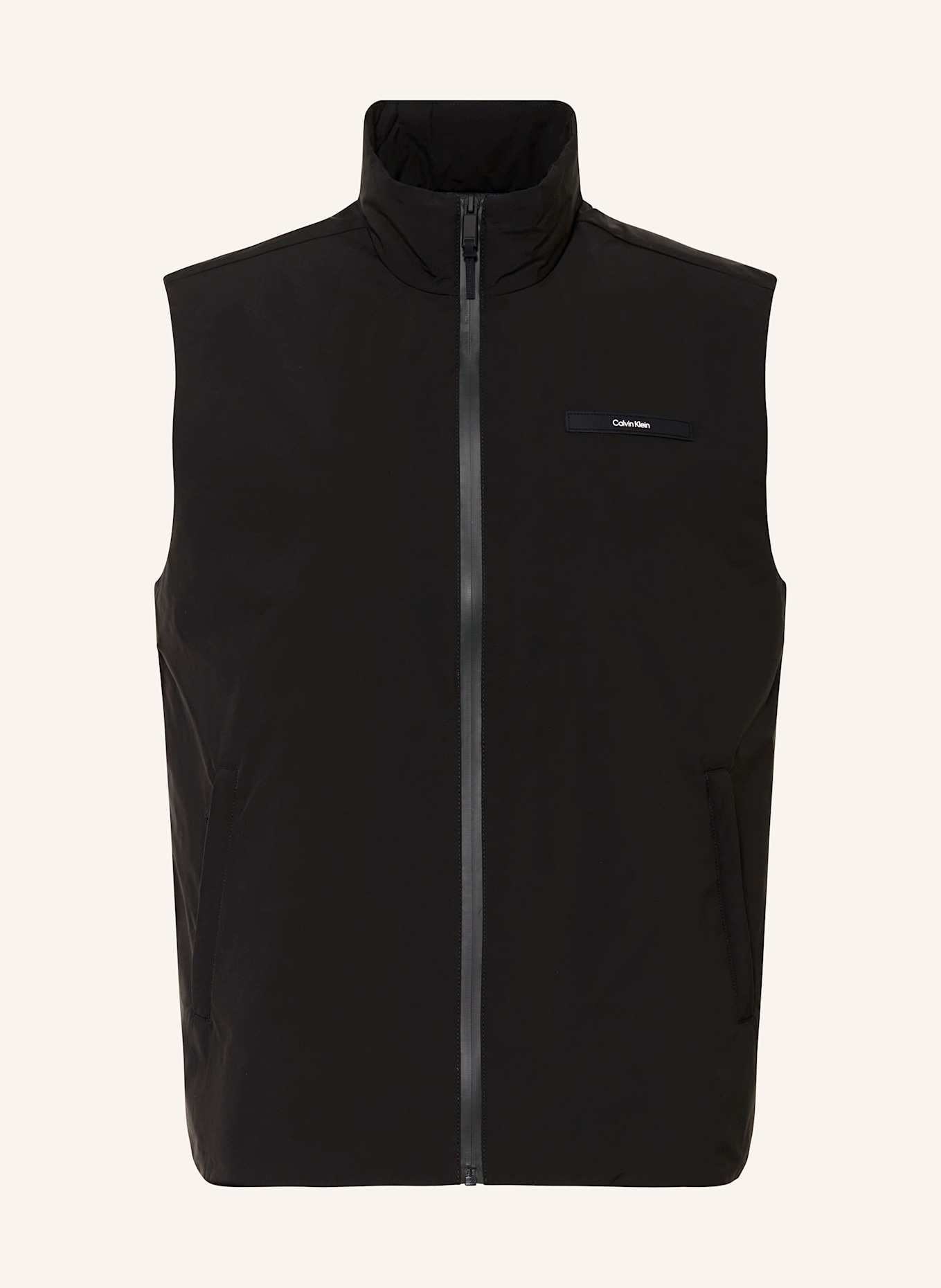 Black calvin klein vest on sale