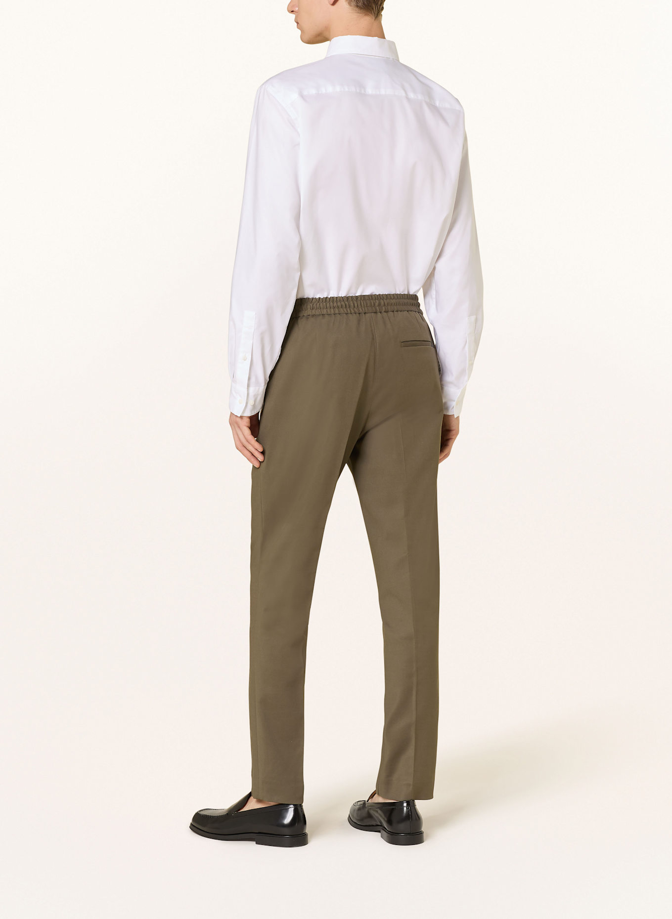 Calvin Klein Hose im Jogging-Stil Tapered Fit: KHAKI