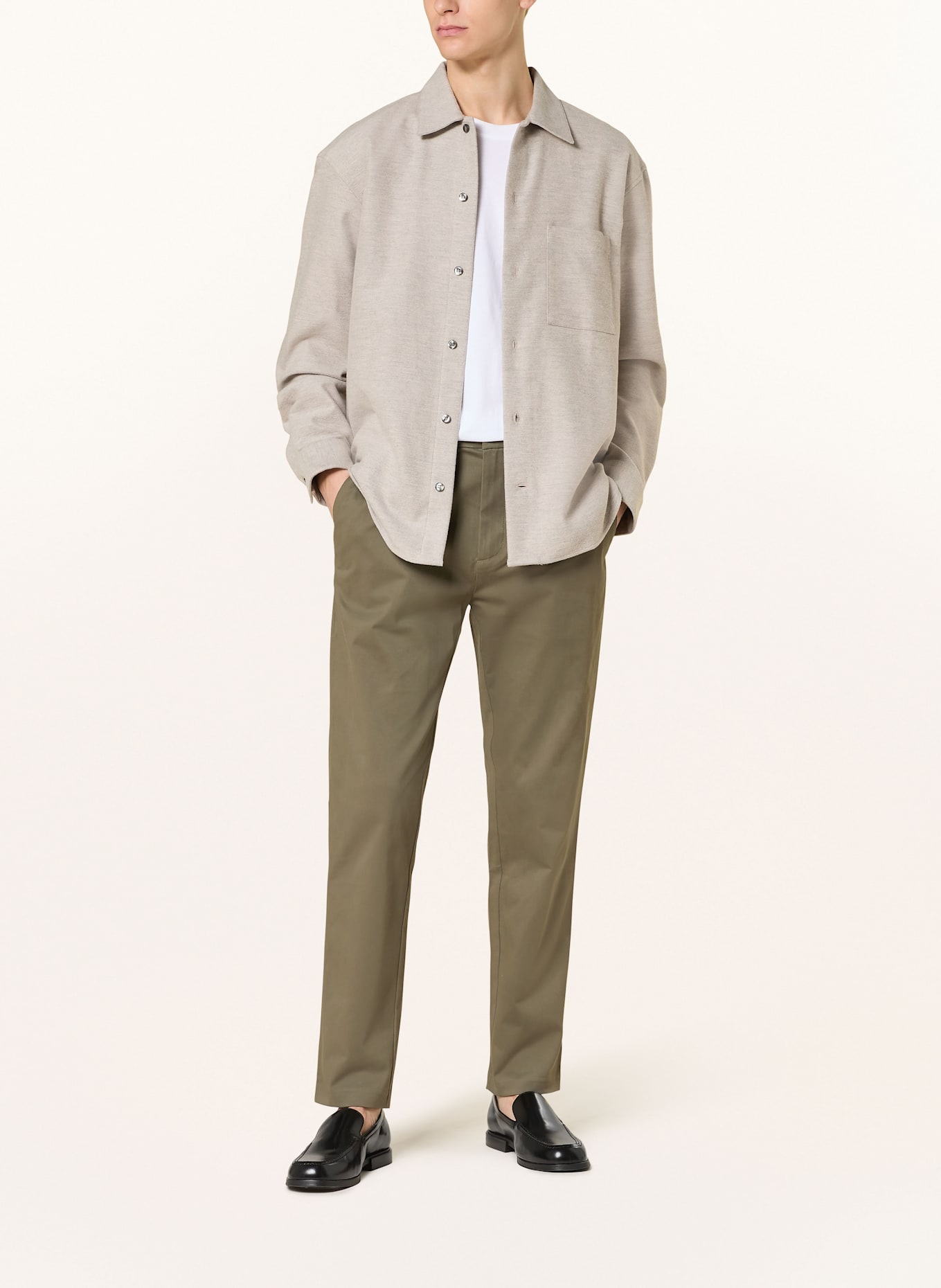 Calvin Klein Chino Tapered Fit: OLIV