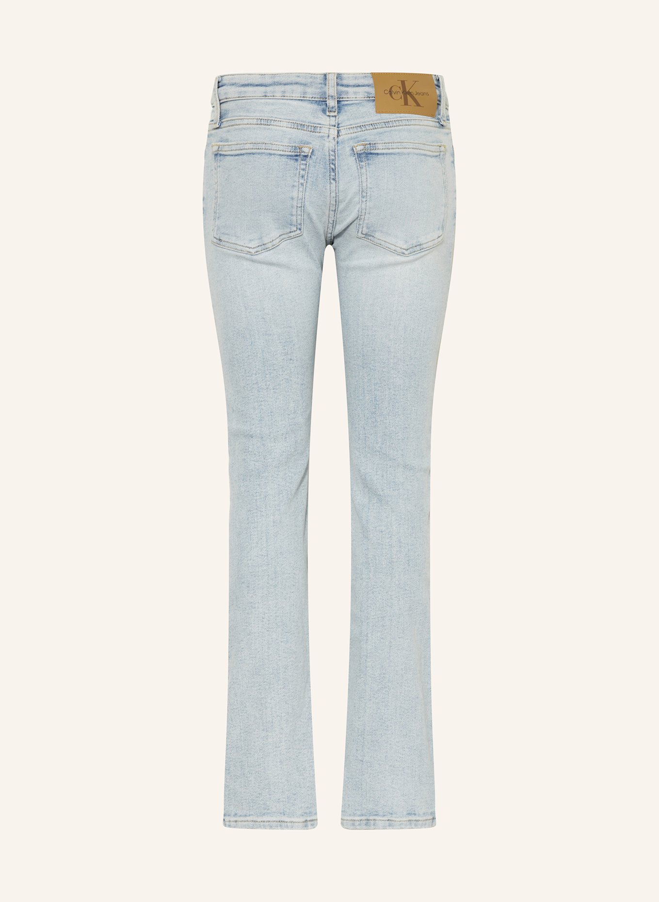 Calvin Klein Flared Jeans: 1AA Light Blue Visual