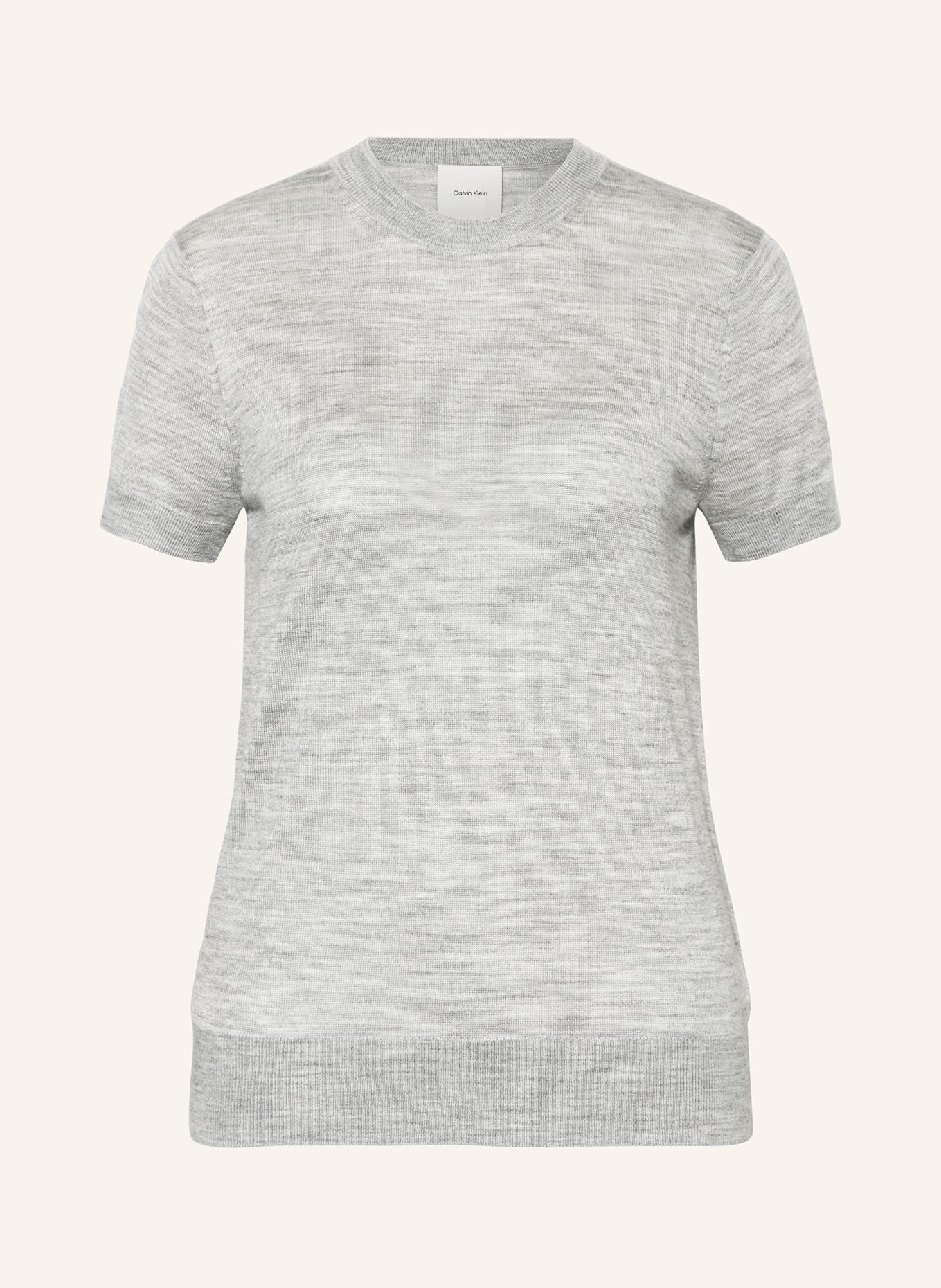 Calvin Klein Strickshirt: GRAU