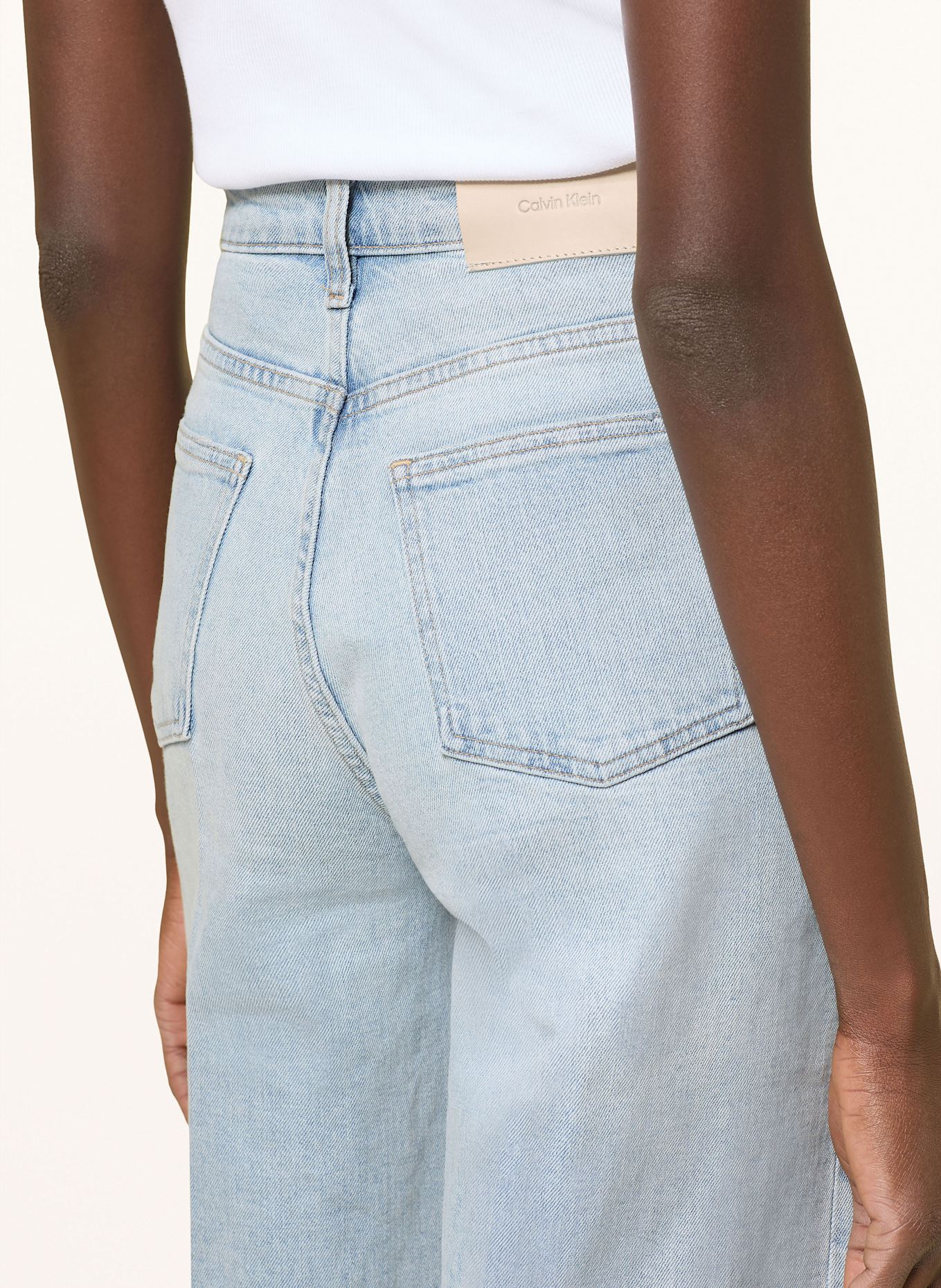 Calvin Klein Pantaloni chino grigio, Farbe: 1Botine CALVIN KLEIN BLACK LABEL (Bild 5)