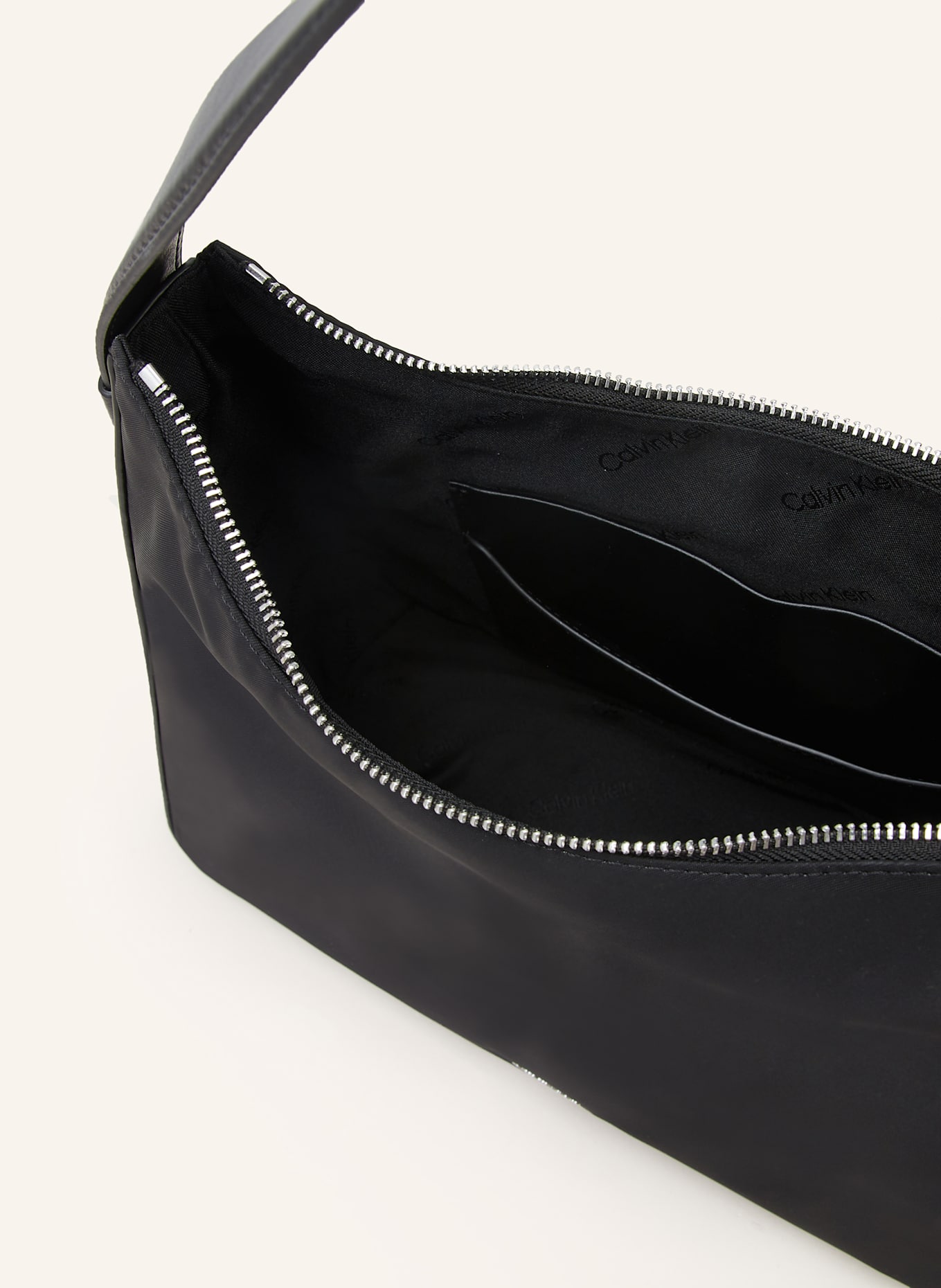 Calvin Klein Hobo bag: BLACK