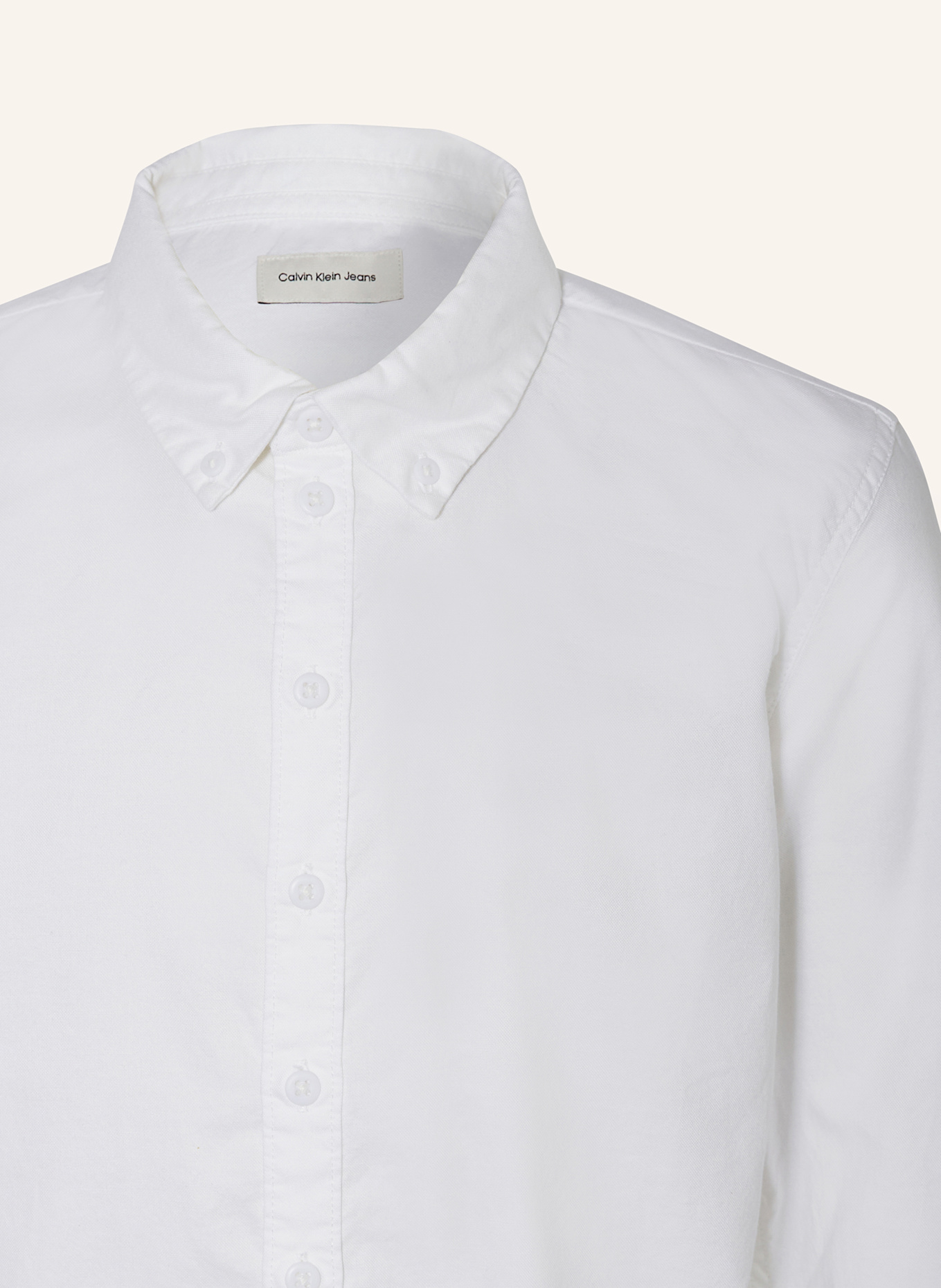 Calvin Klein Oxfordhemd: WEISS