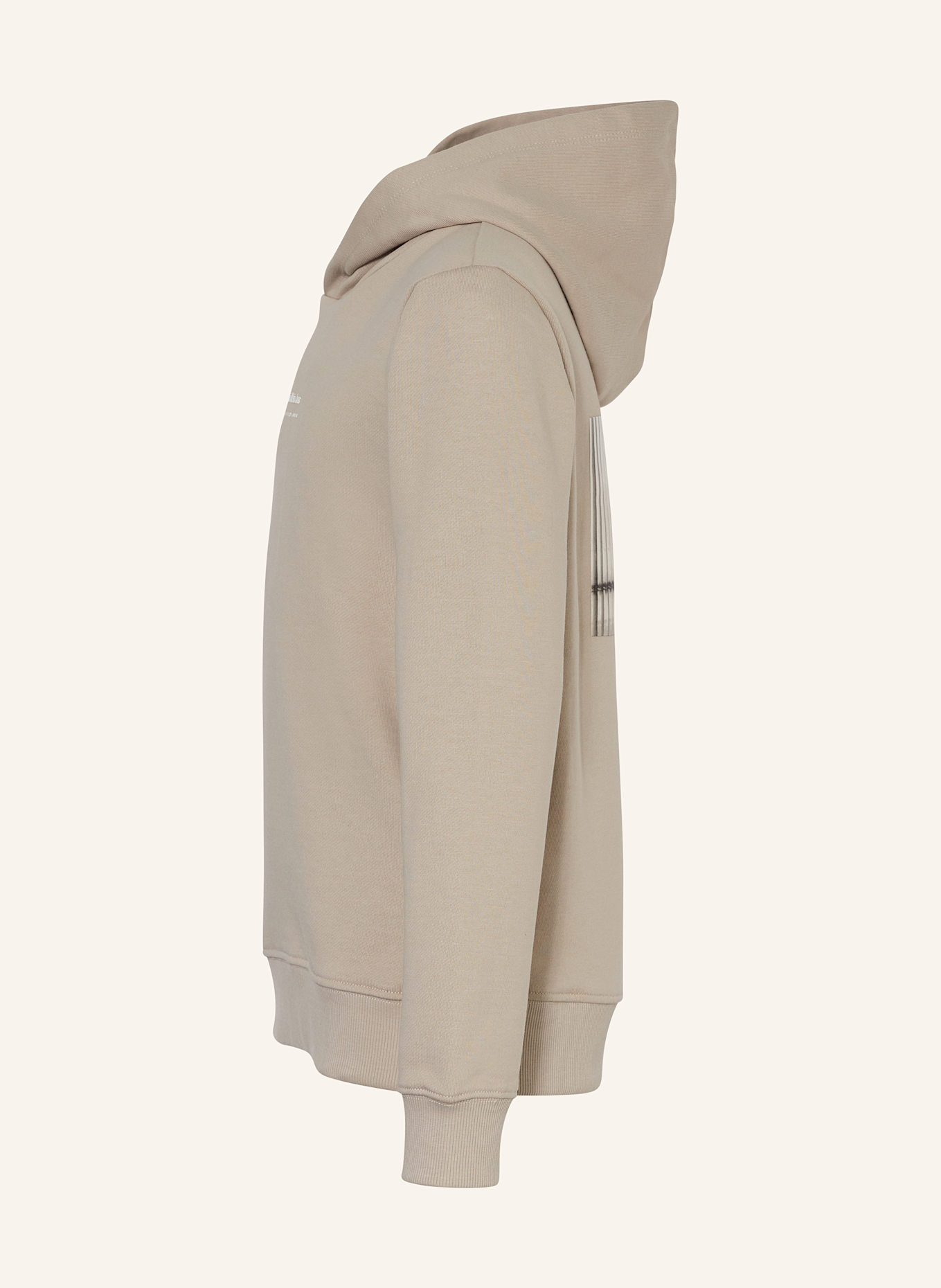 Calvin Klein Hoodie SHIFTED BACKPRINT: BEIGE
