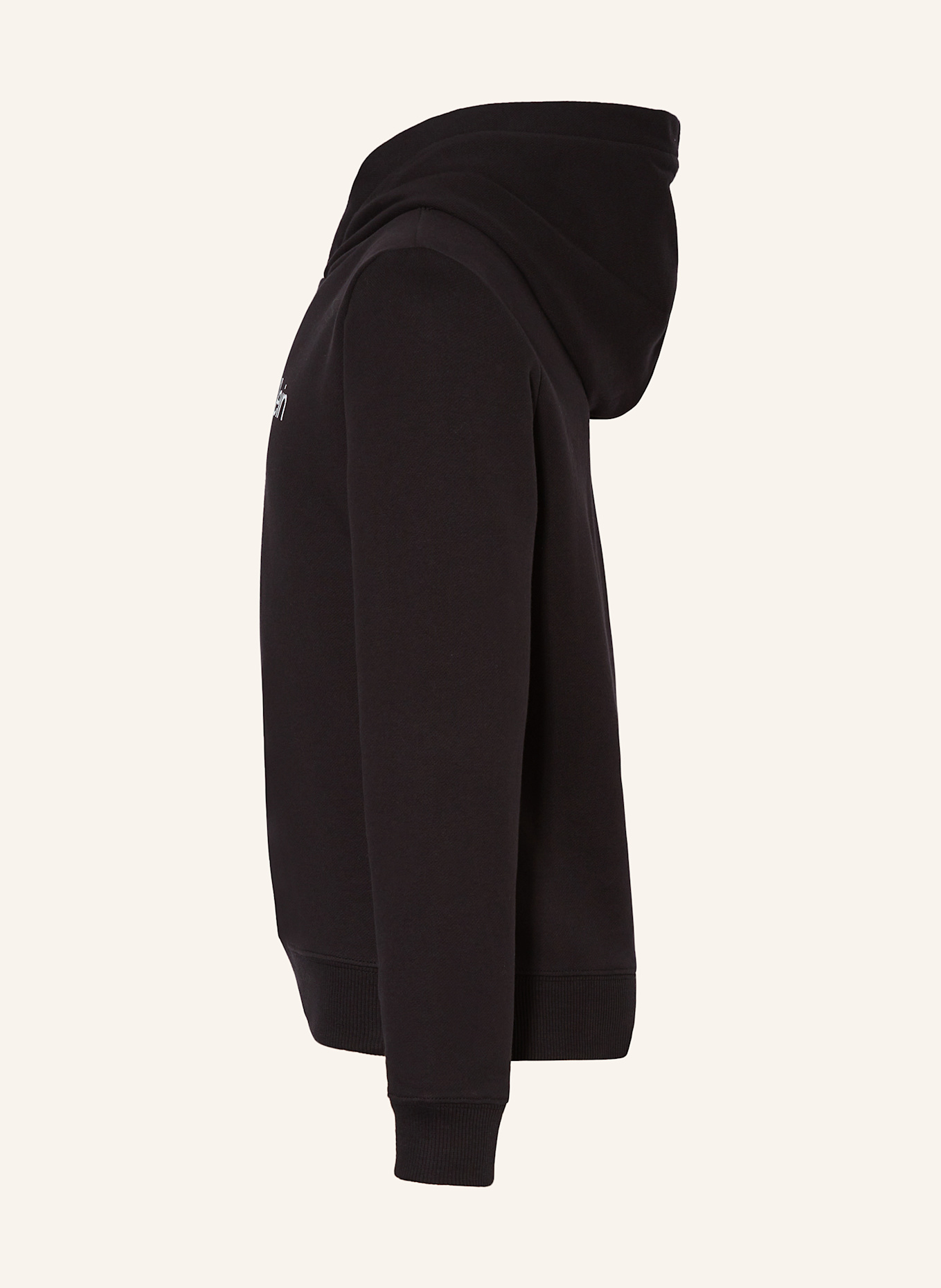 Calvin Klein Hoodie LOGO REG: SCHWARZ