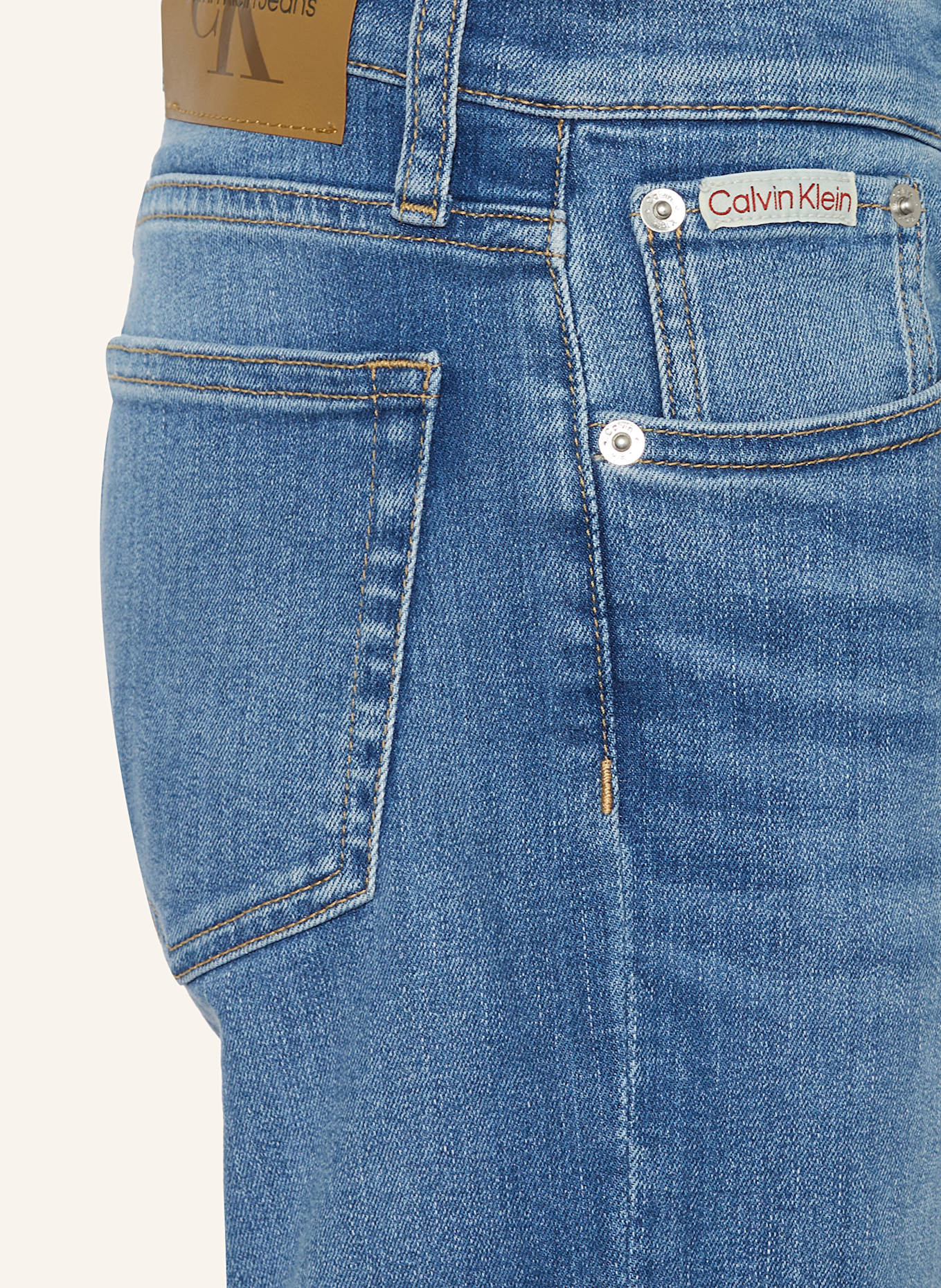 Calvin Klein Jeans: 1A4 Essential Washed Blue